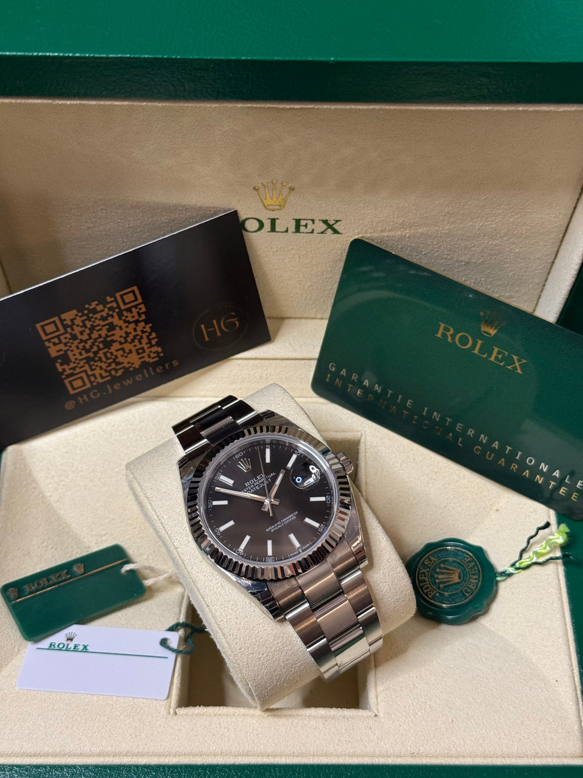 2026 126334 “Black” Oyster Fluted 41mm
