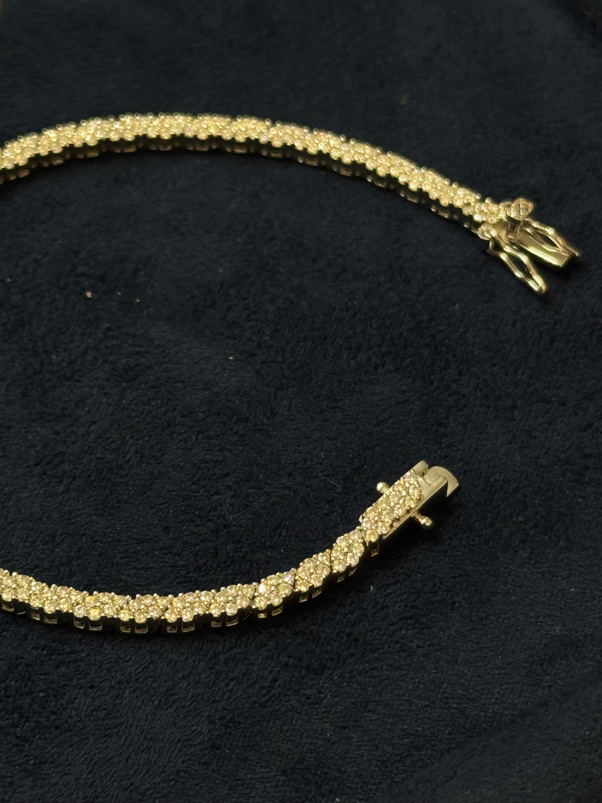 2.5CTW “Marquise Pave” Tennis Bracelet