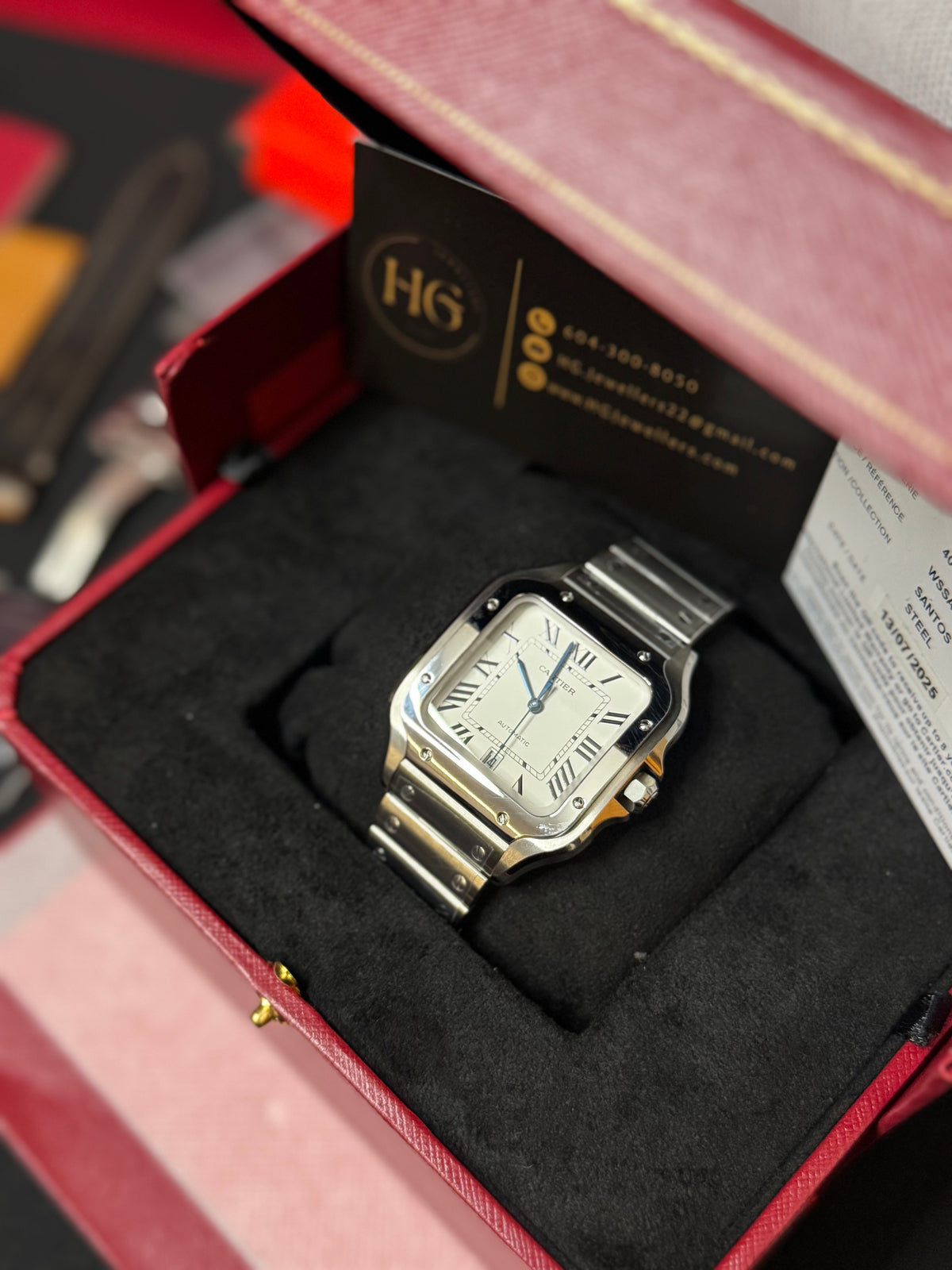 WSSA0018 Santos de Cartier 39mm