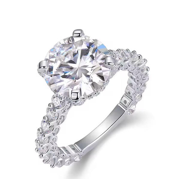 5CTW "The Glacier Throne" 3CT Solitary Round