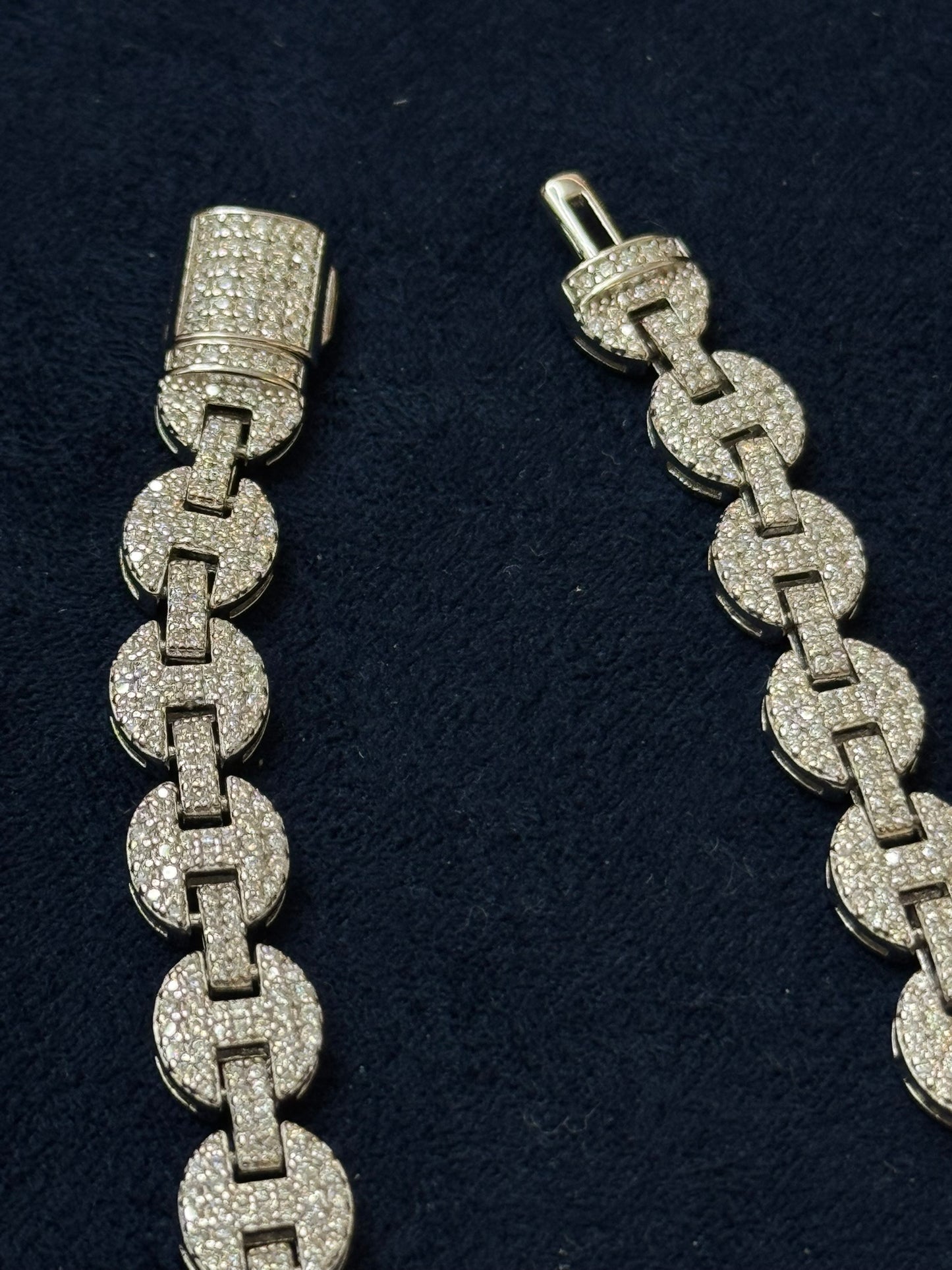 14CTW Gucci Link Bracelet 8mm