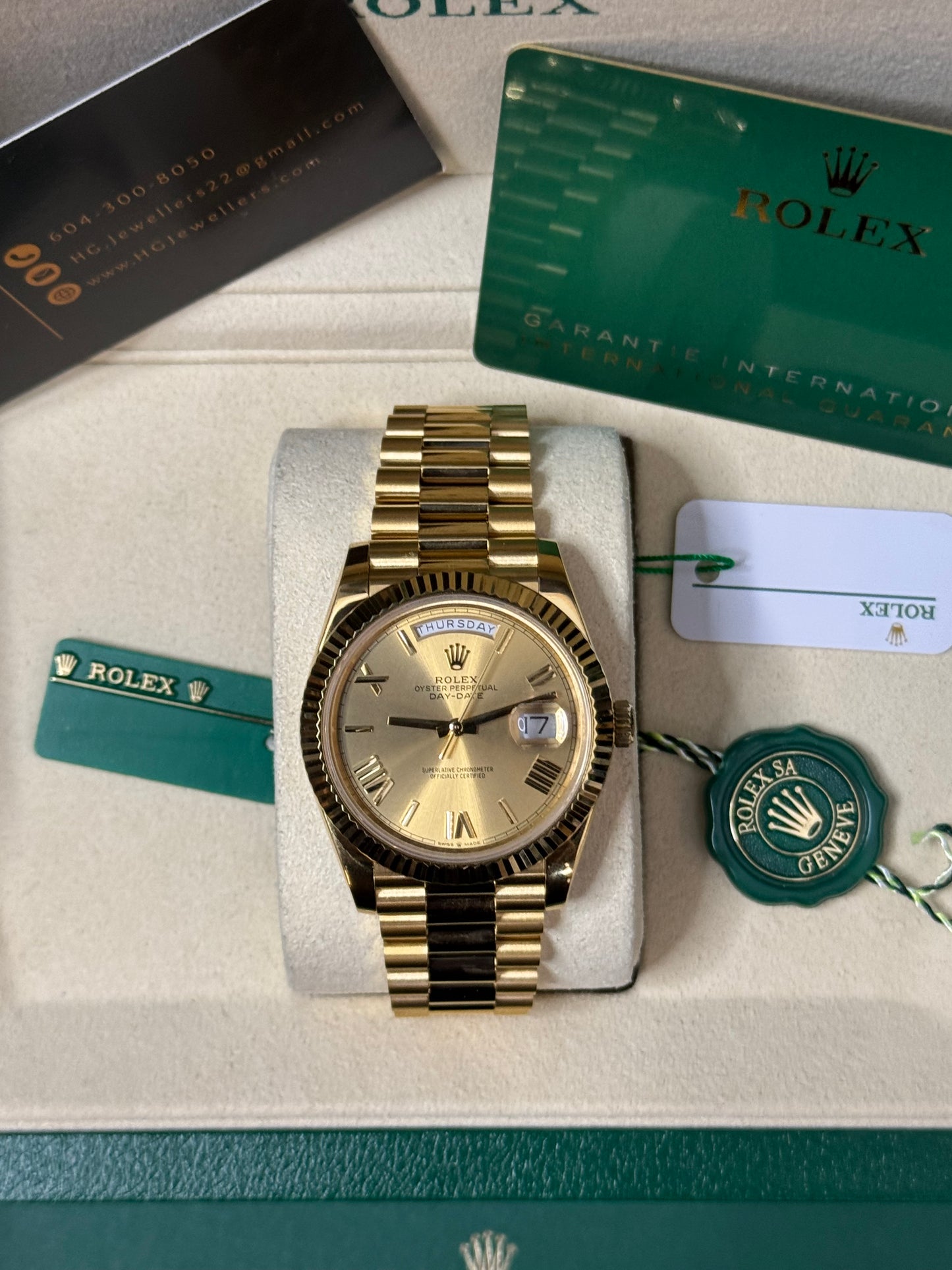 2025 228238 “Champagne” 40mm