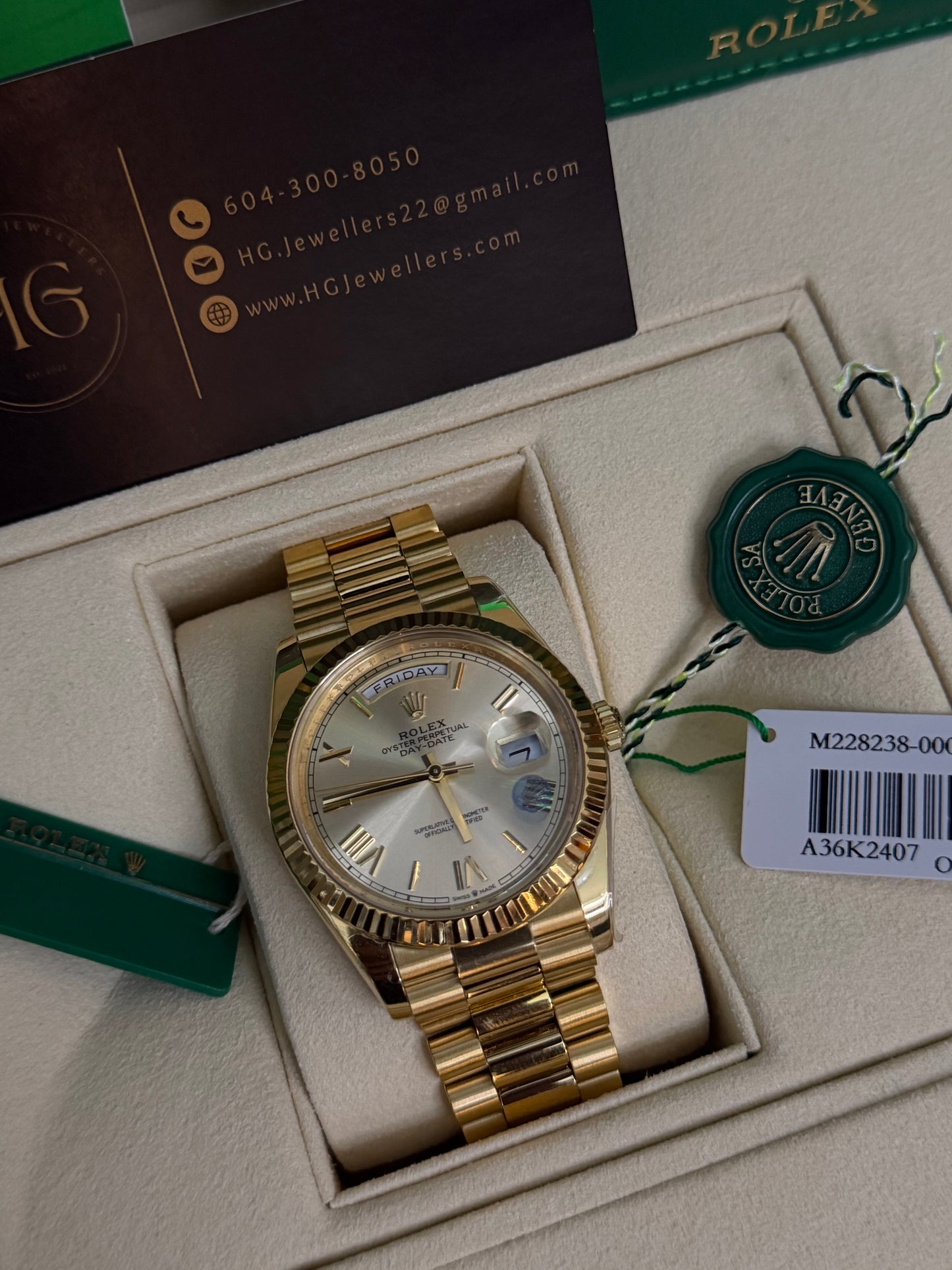 2026 228238 “Champagne” 40mm