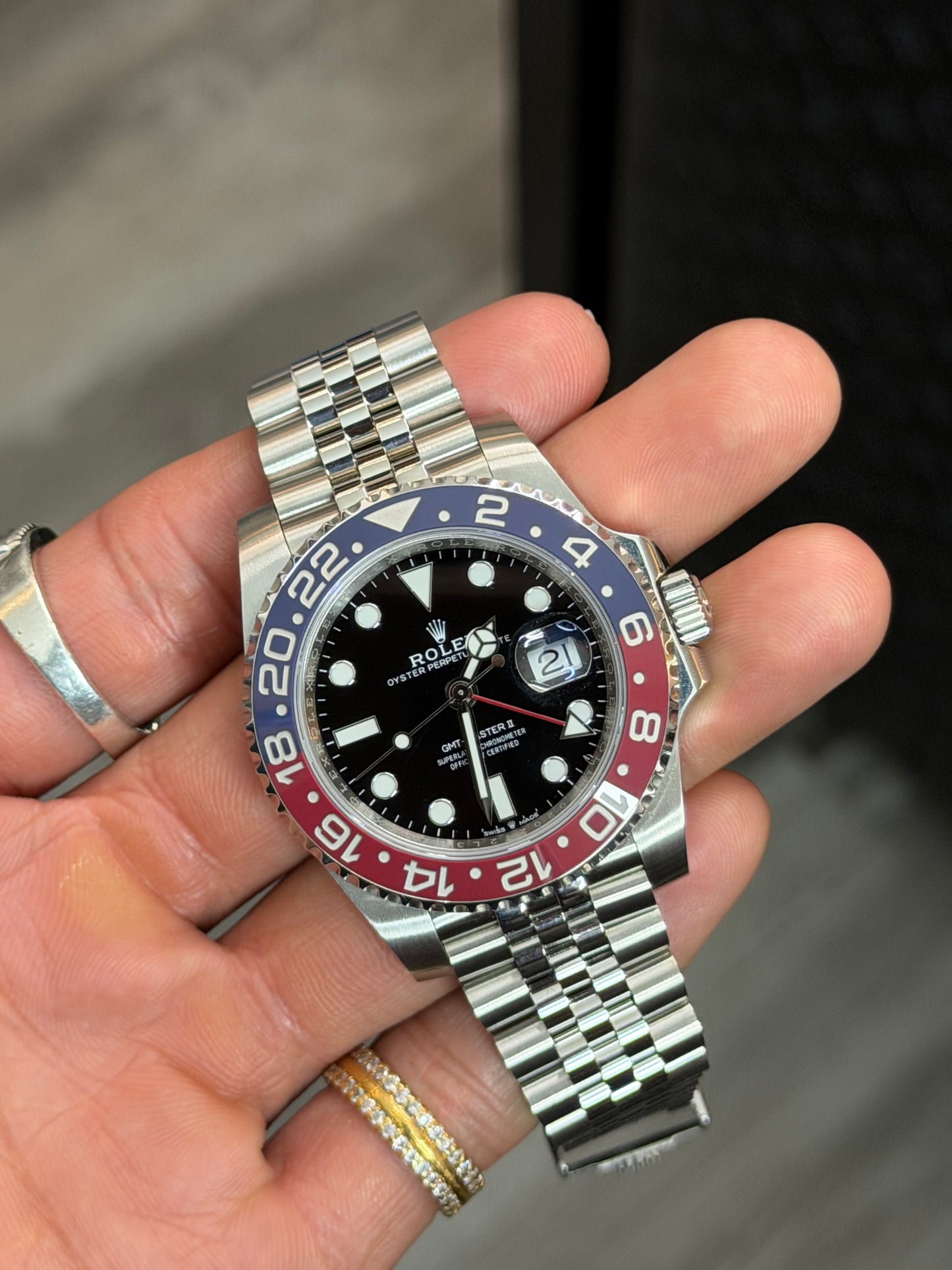 2026 126710BLNO “PEPSI” 40mm