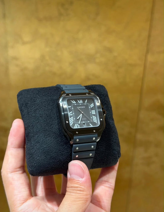 2026 WAS0039 Santos de Cartier Large ADLC “BLACK SAMURAI” 40mm