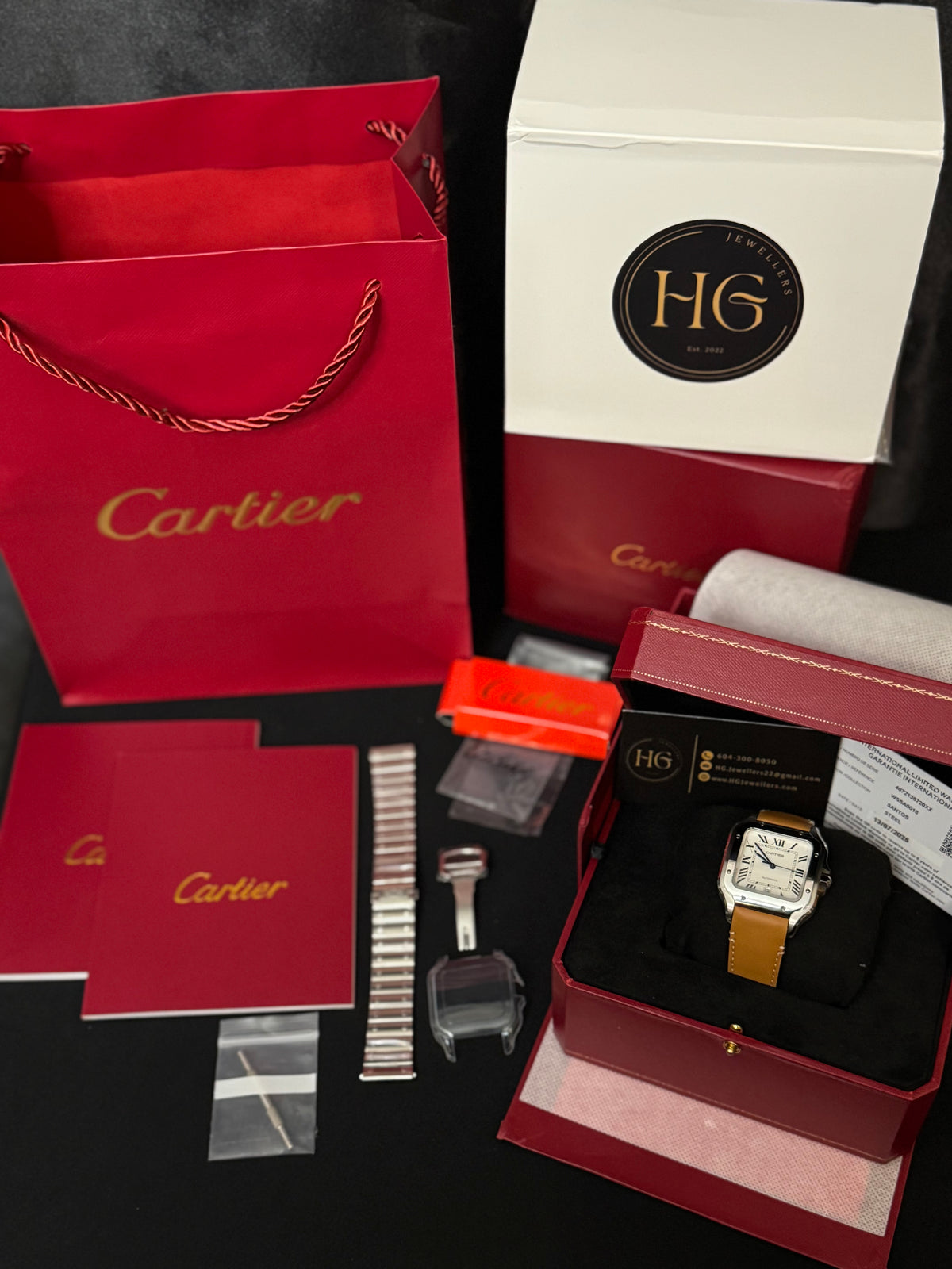WSSA0018 Santos de Cartier 39mm