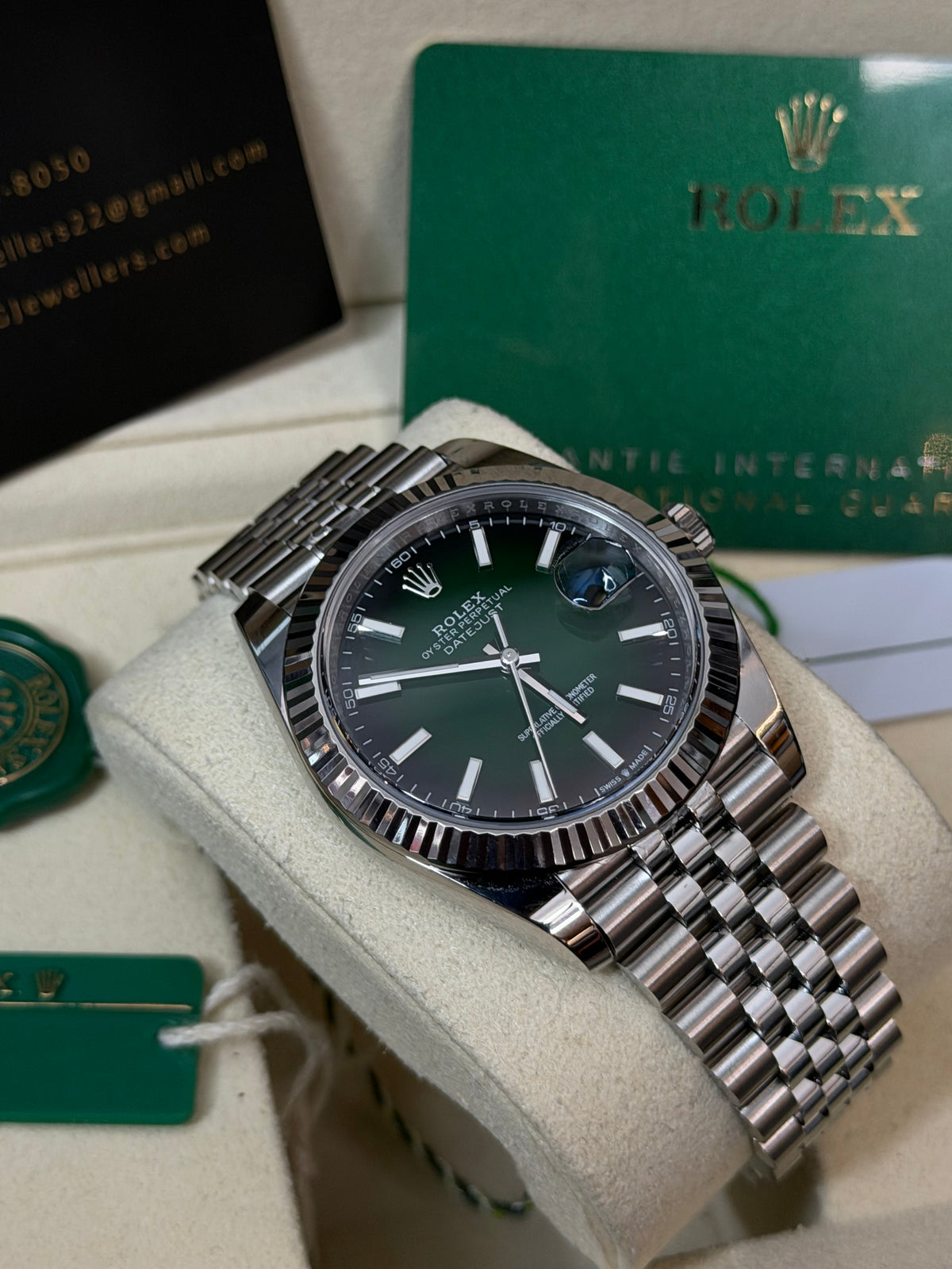 2026 126334 “Ombré Green” 41mm