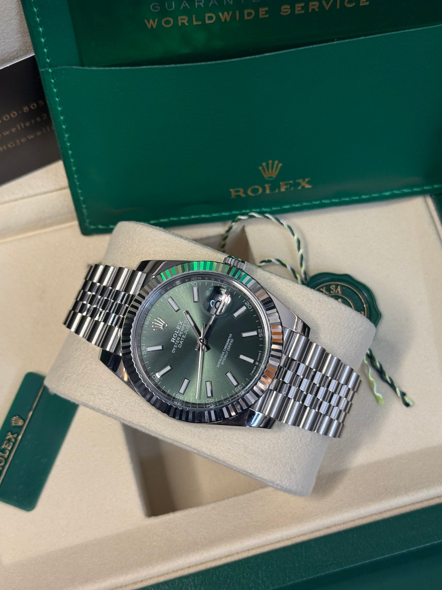 2026 126334 “green” 41mm