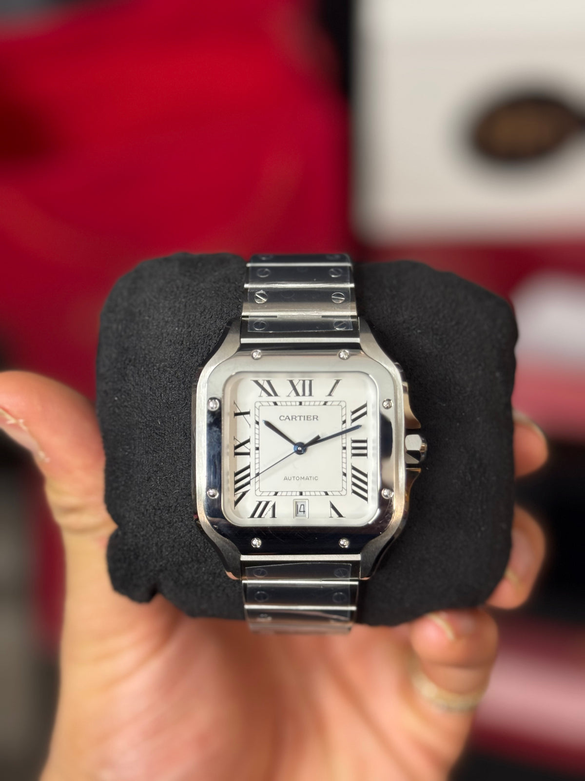 WSSA0018 Santos de Cartier 39mm