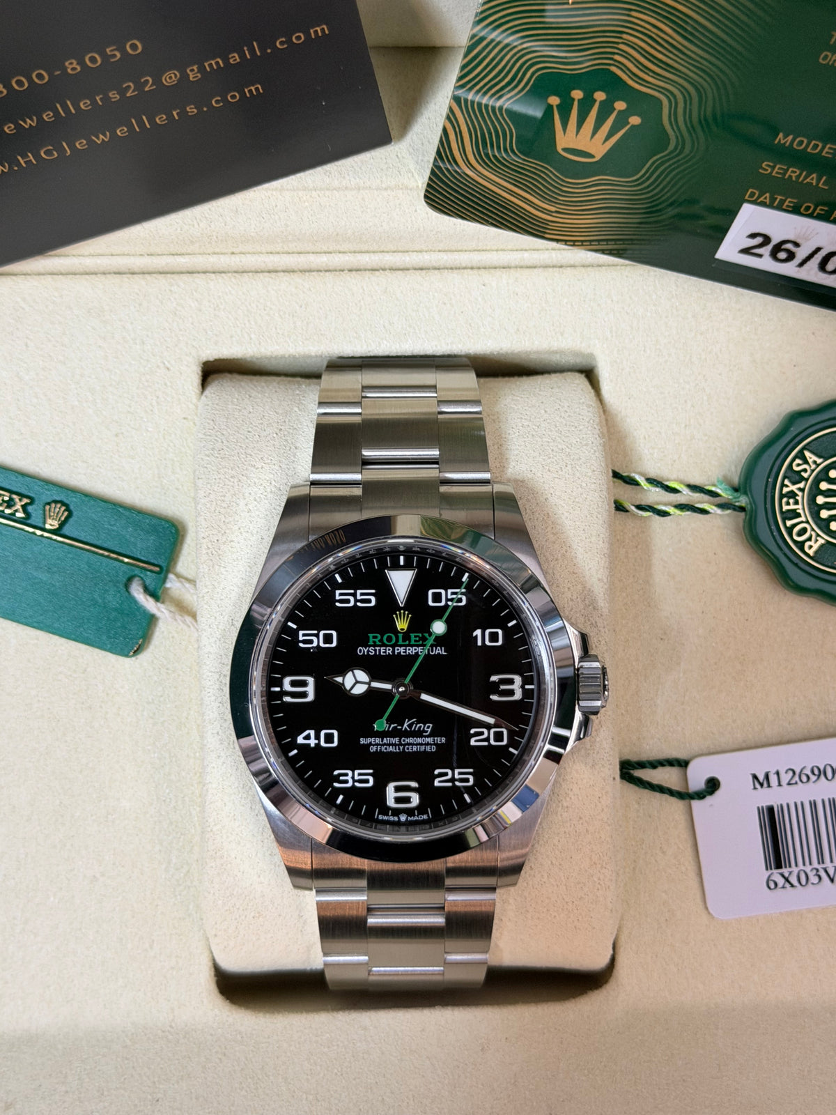 2026 126900 “Black” 40mm
