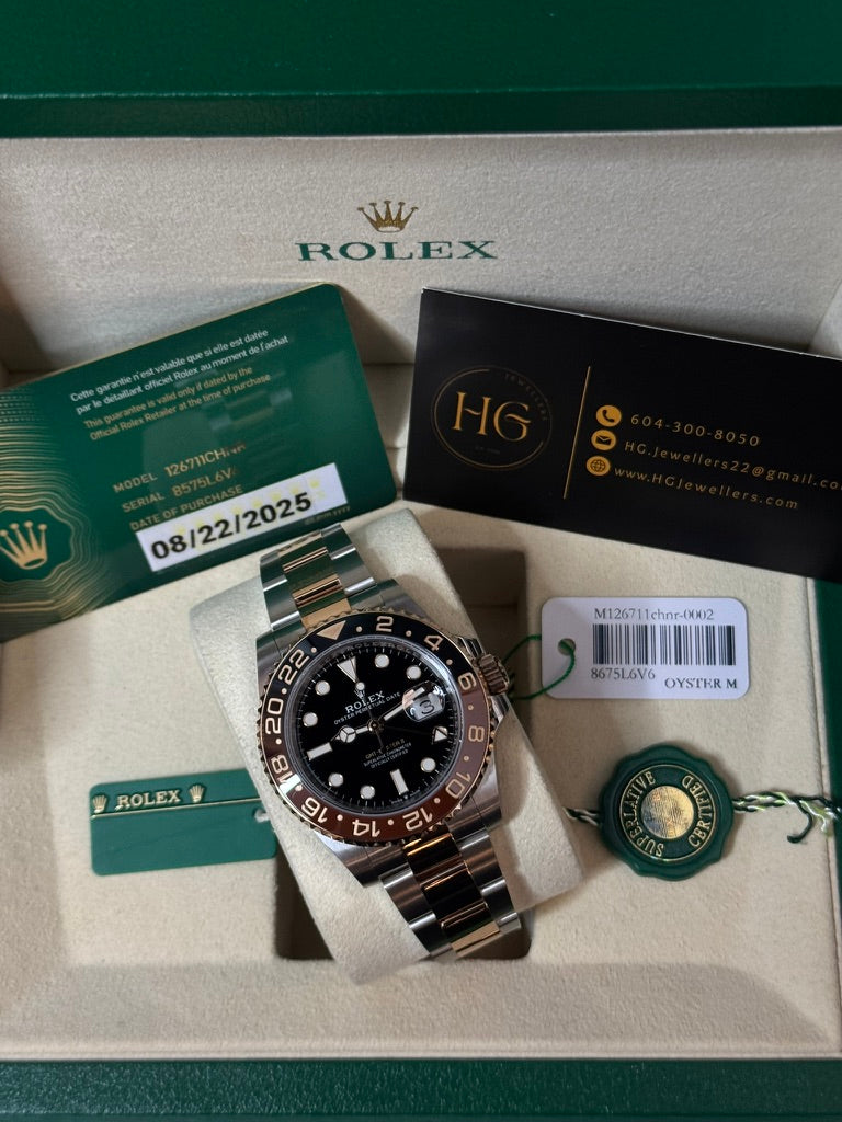2025 126711CHNR "ROOTBEER" GMT 40mm