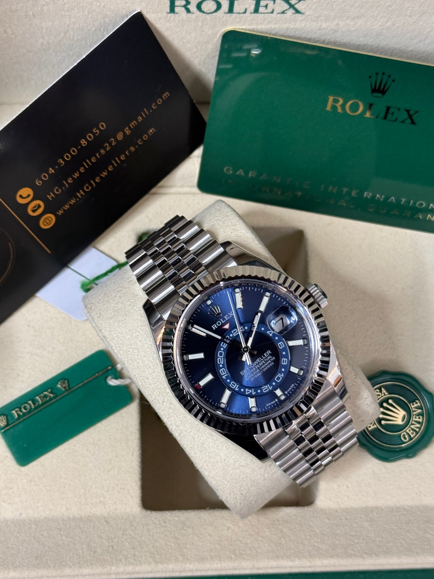 336934 “Blue” Skydweller Jubilee 42mm