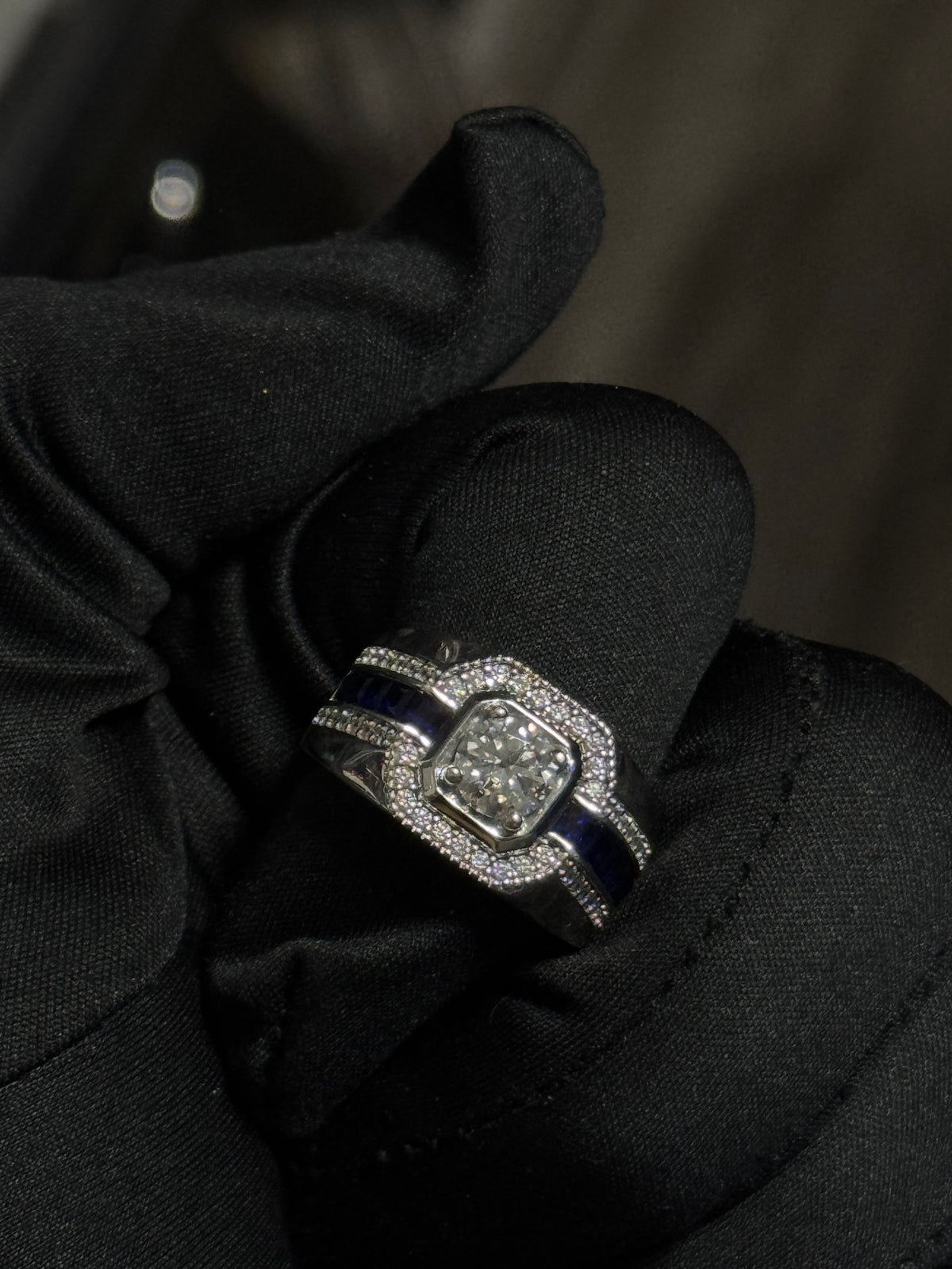 2 CTW “Solidarity September Sapphire” Ring