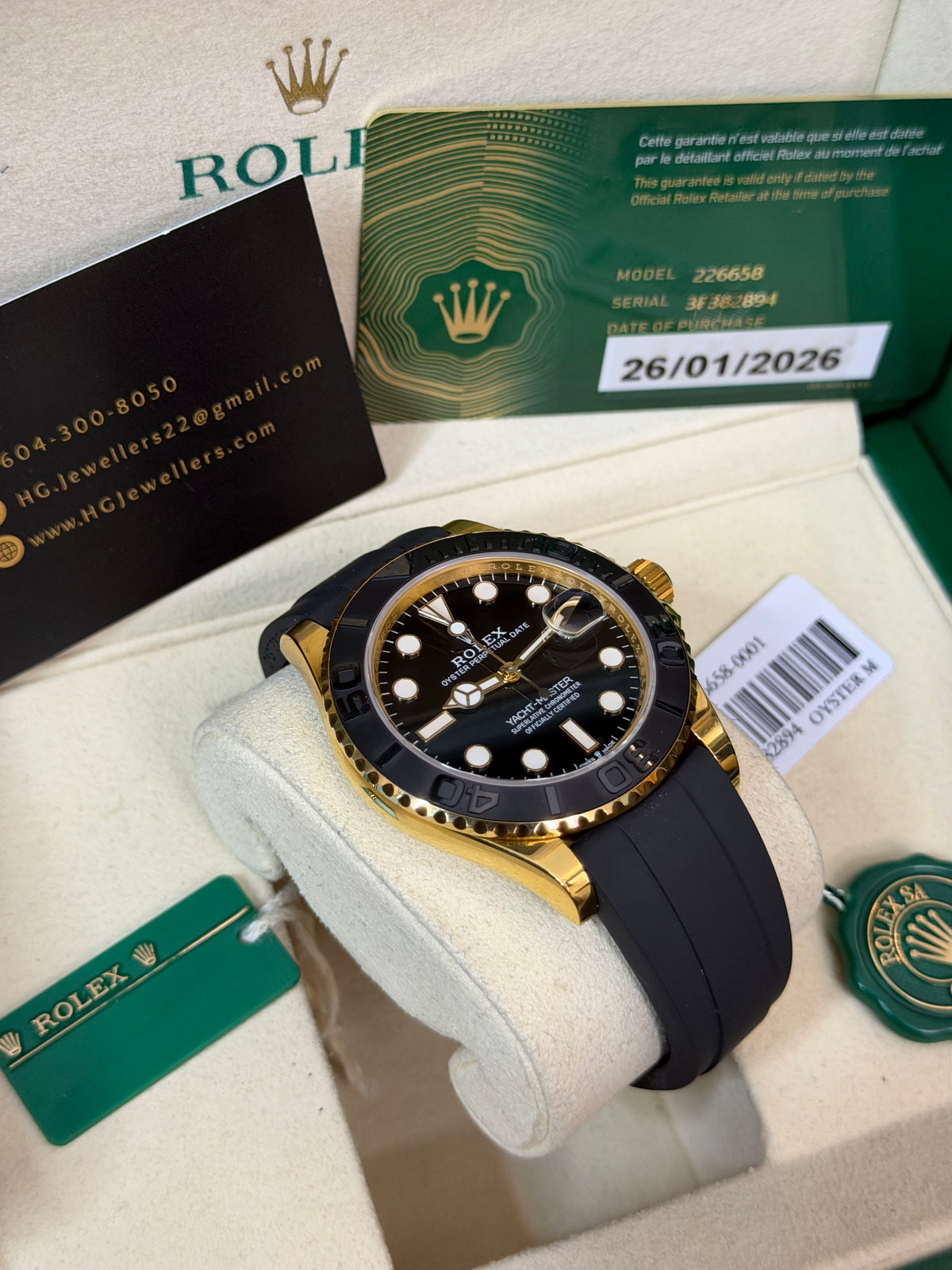 2026 226658 “Black” OysterFlex 42mm