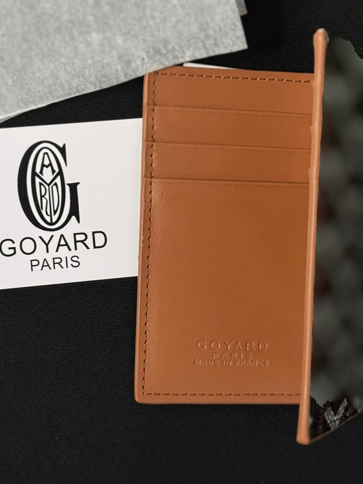 Saint-Pierre Bifold Wallet Black/Tan