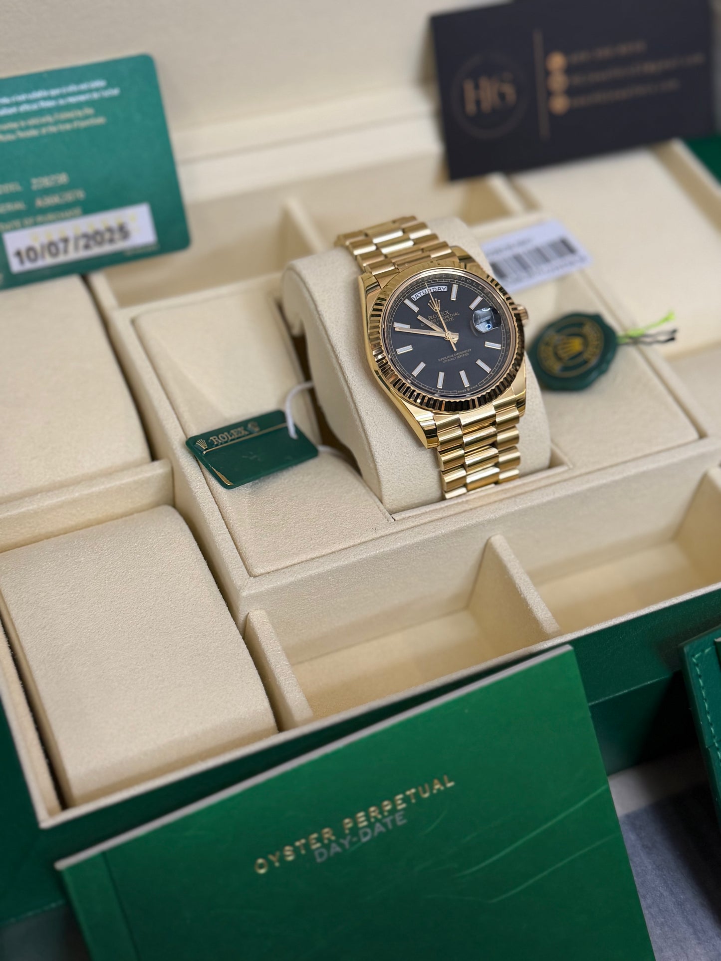 2026 228238 "black" Daydate 40mm