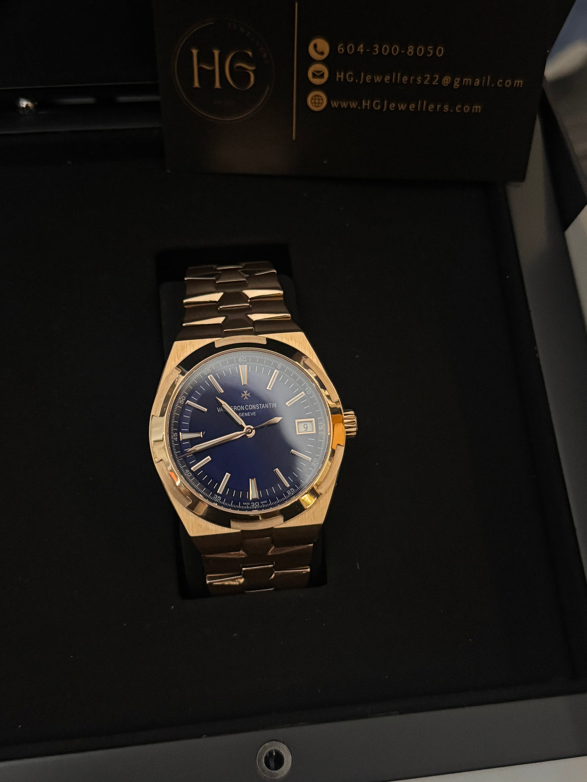 2025 4520v Pink Gold “Sunburst Blue” 41mm