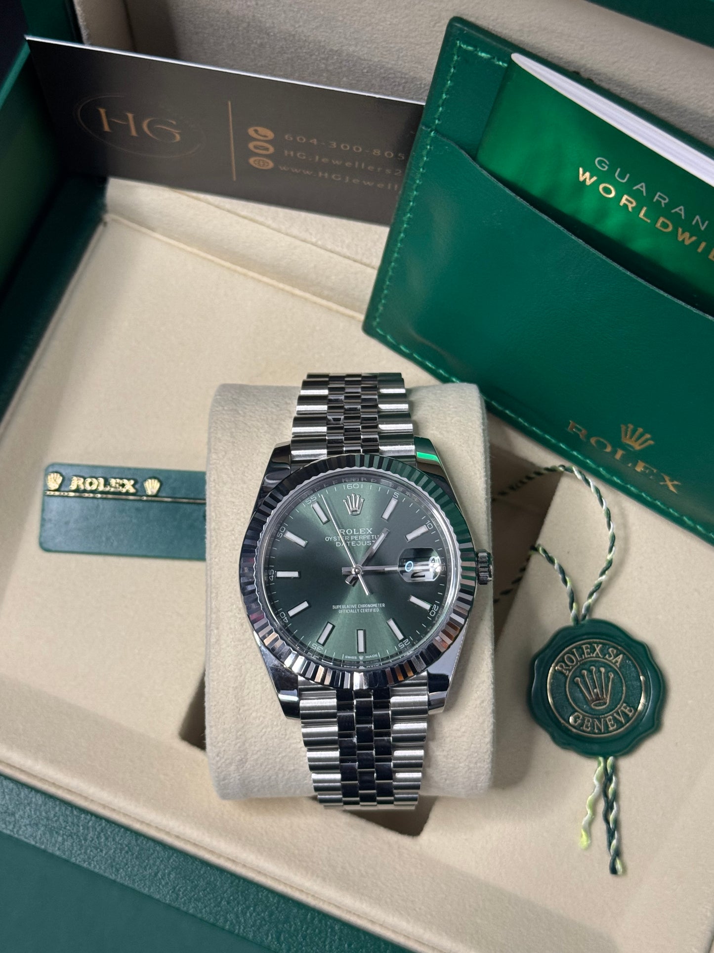 2026 126334 “green” 41mm