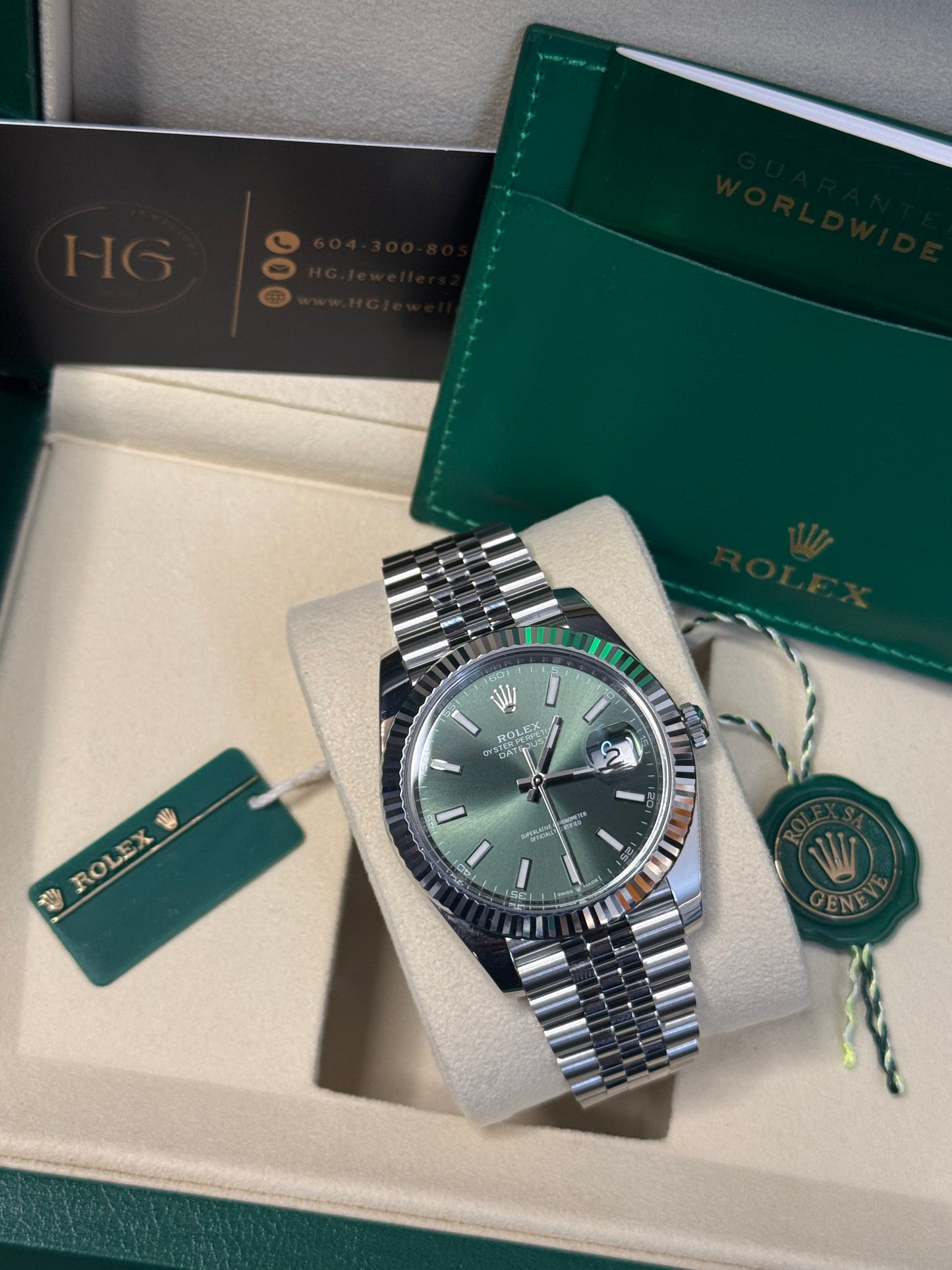 2026 126334 “green” 41mm