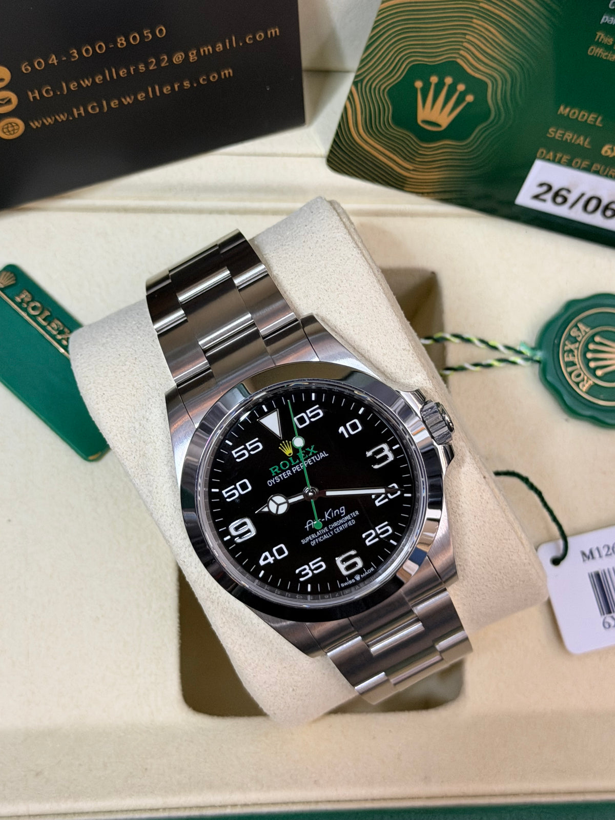 2026 126900 “Black” 40mm