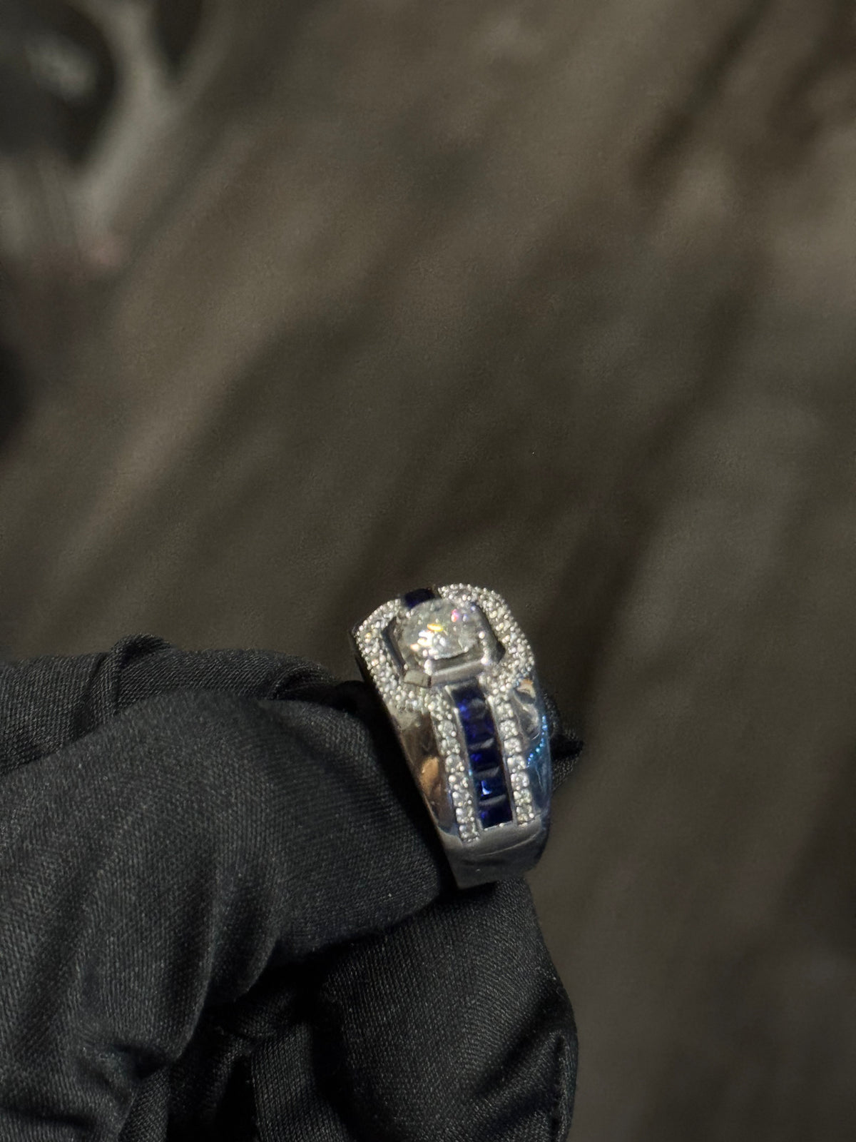 2 CTW “Solidarity September Sapphire” Ring