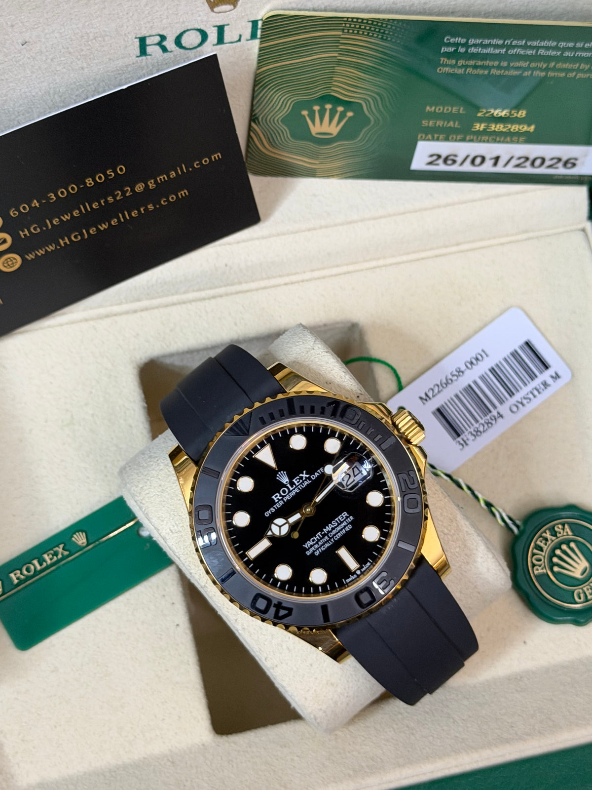 2026 226658 “Black” OysterFlex 42mm