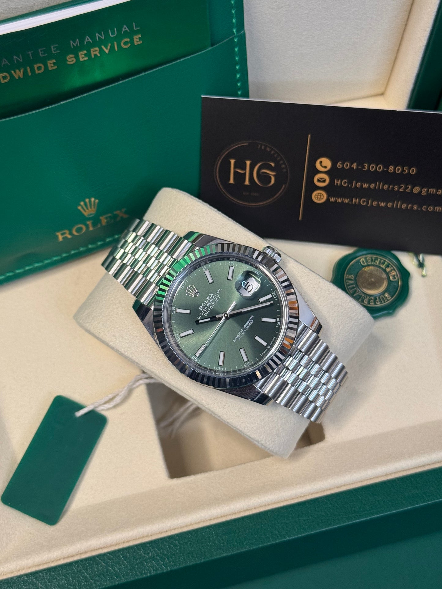 2026 126334 “green” 41mm