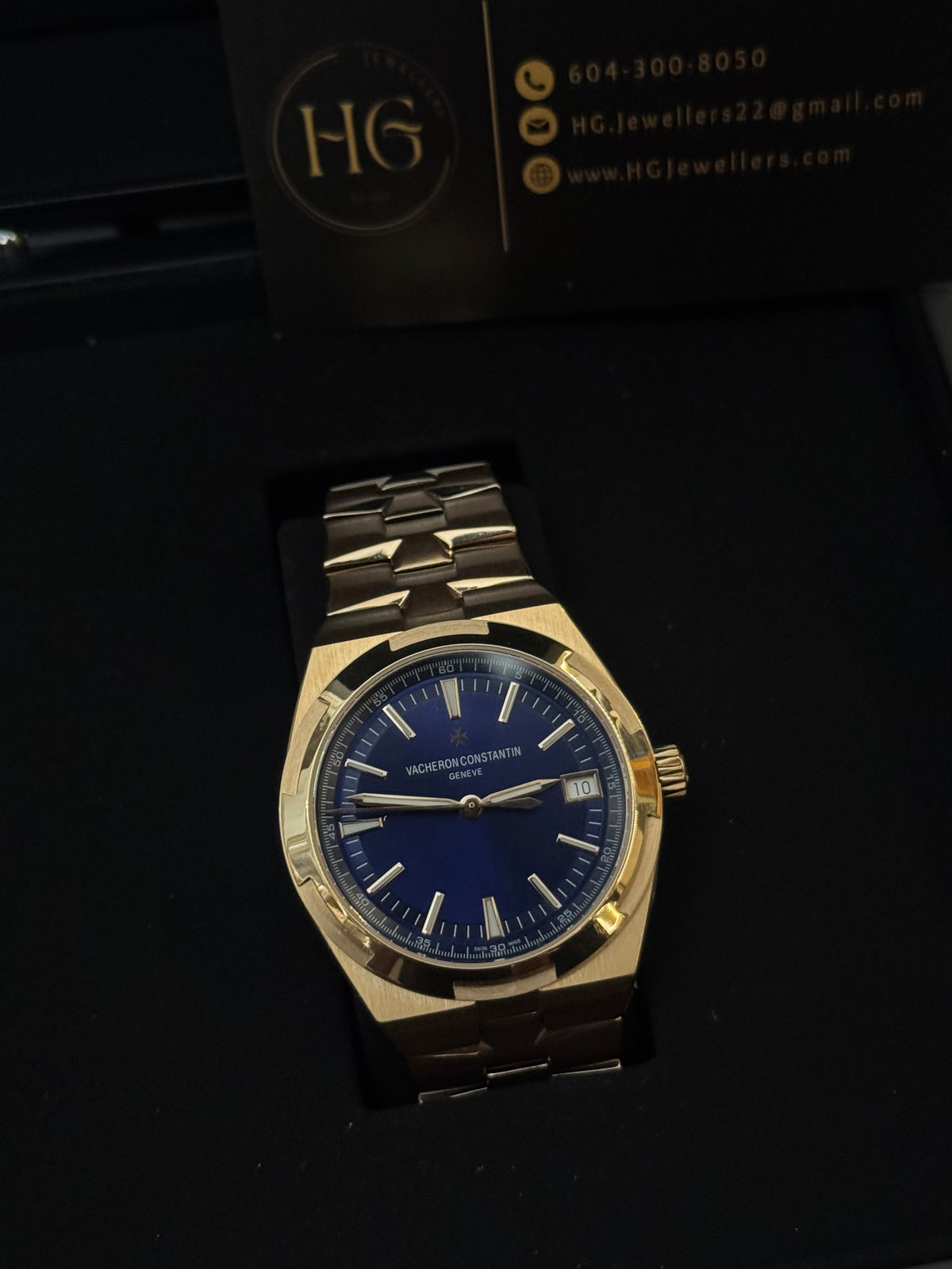 2025 4520v Pink Gold “Sunburst Blue” 41mm