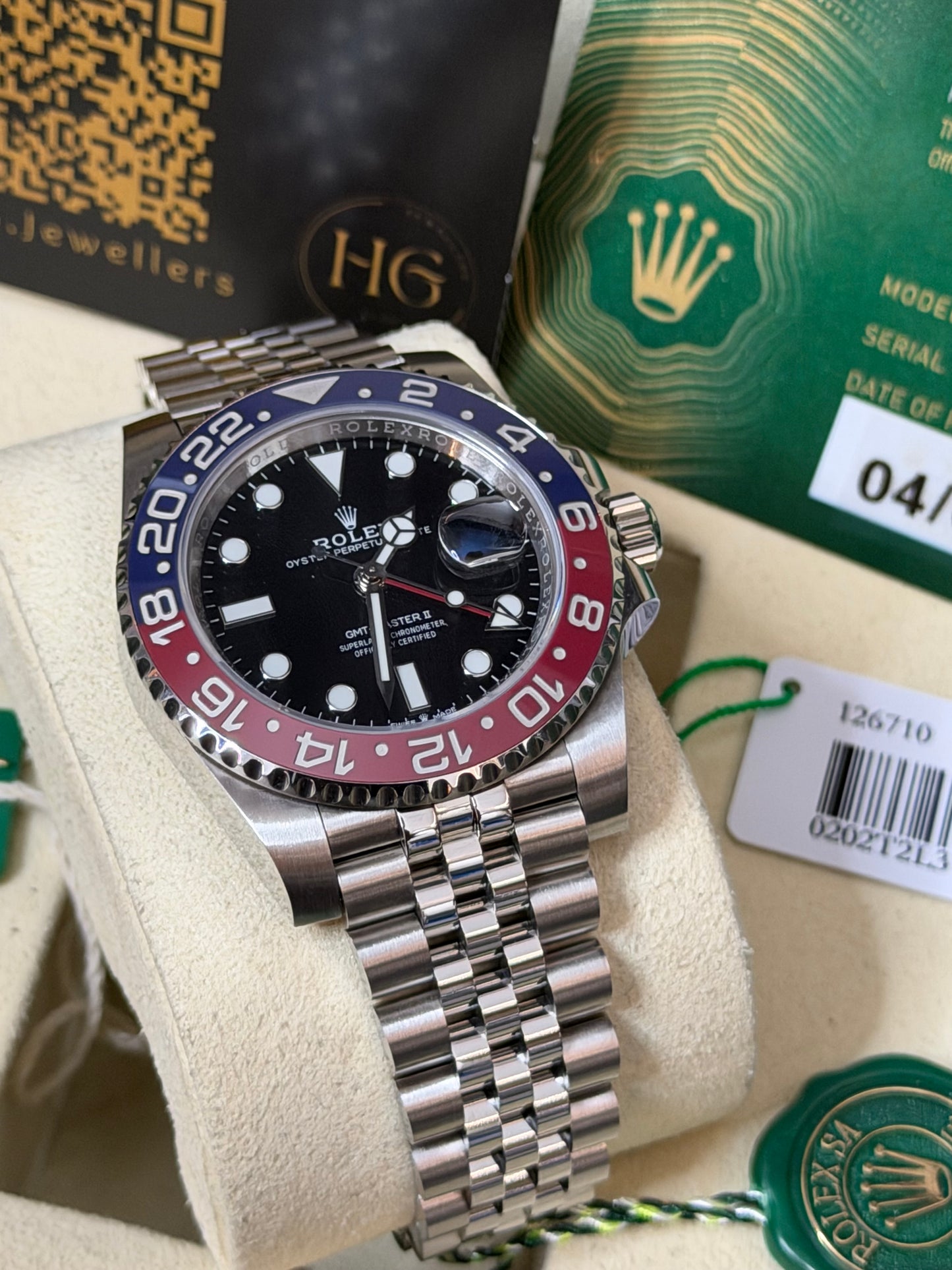 2026 126710BLNO “PEPSI” 40mm