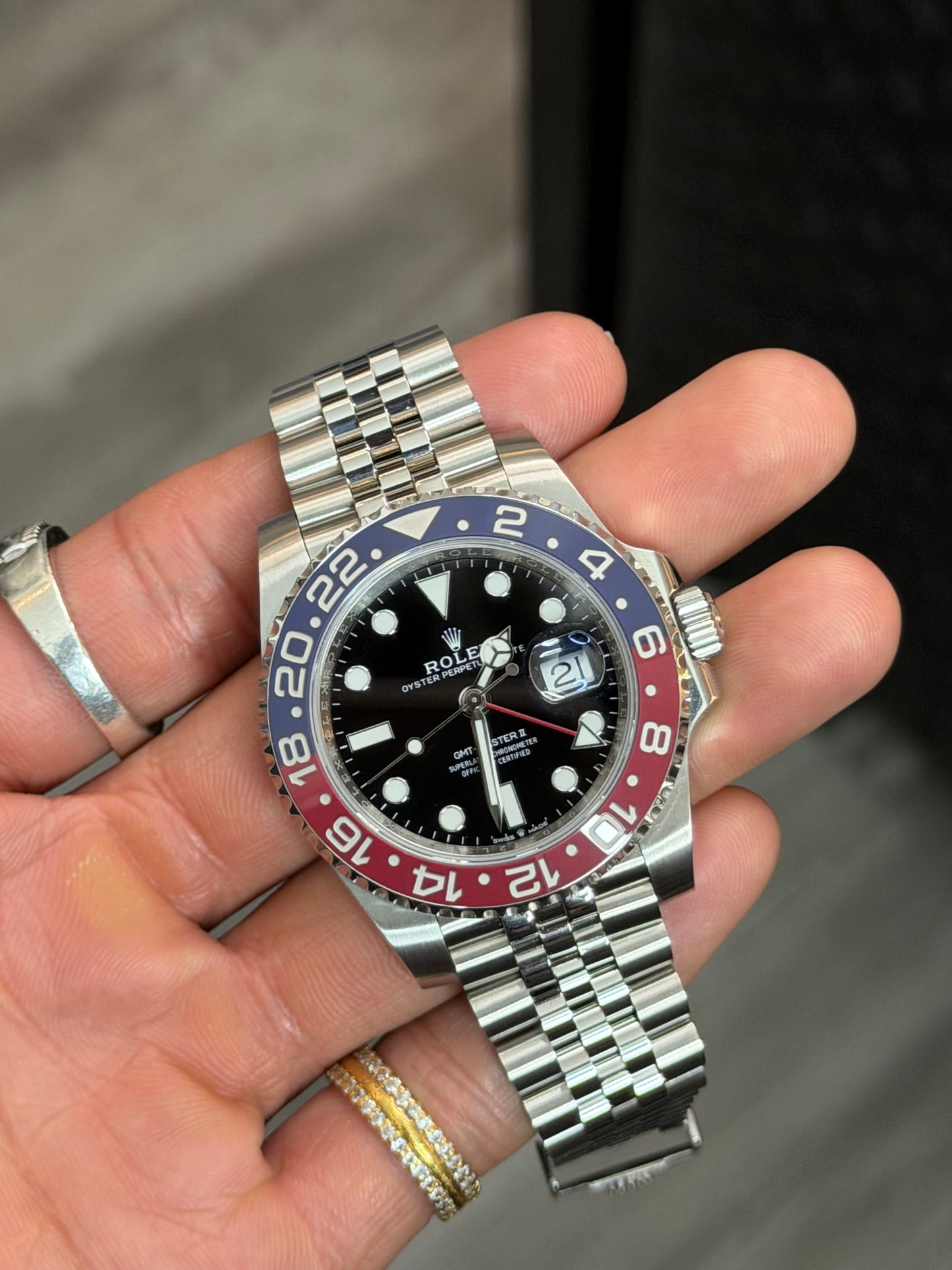 2026 126710BLNO “PEPSI” 40mm