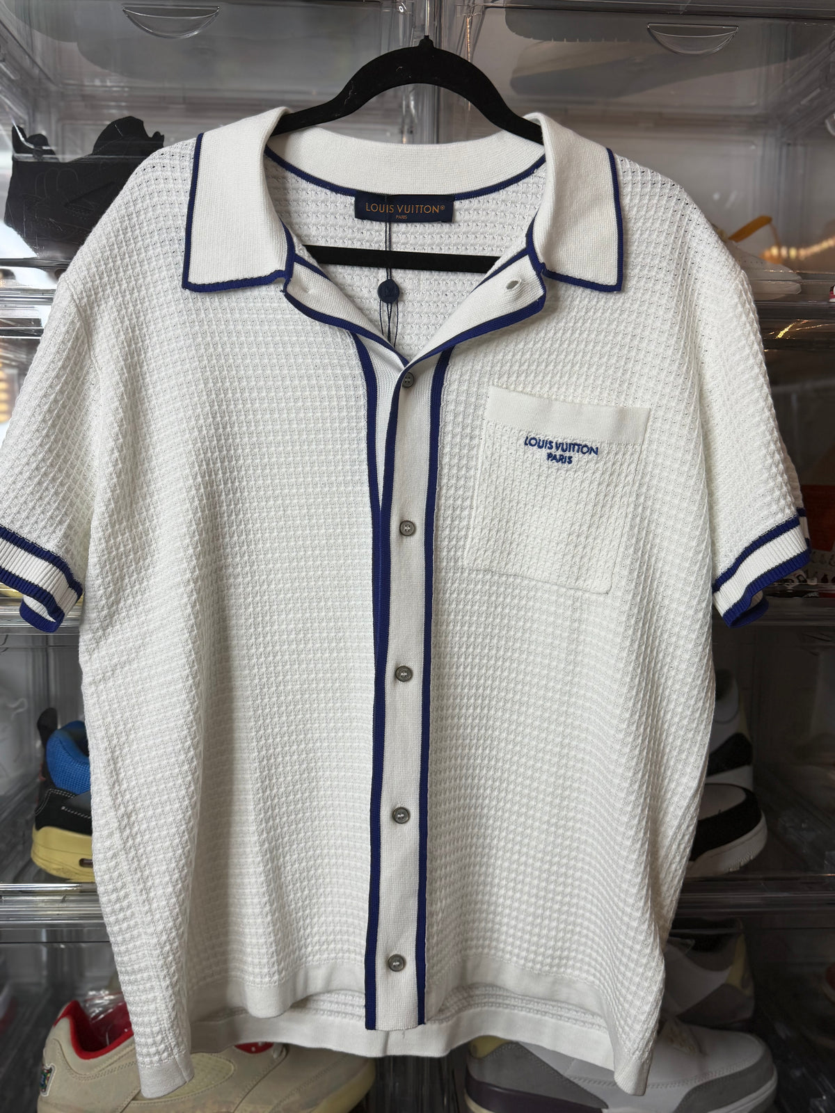 1AK6WY Waffle Signature Short Sleeved Shirt