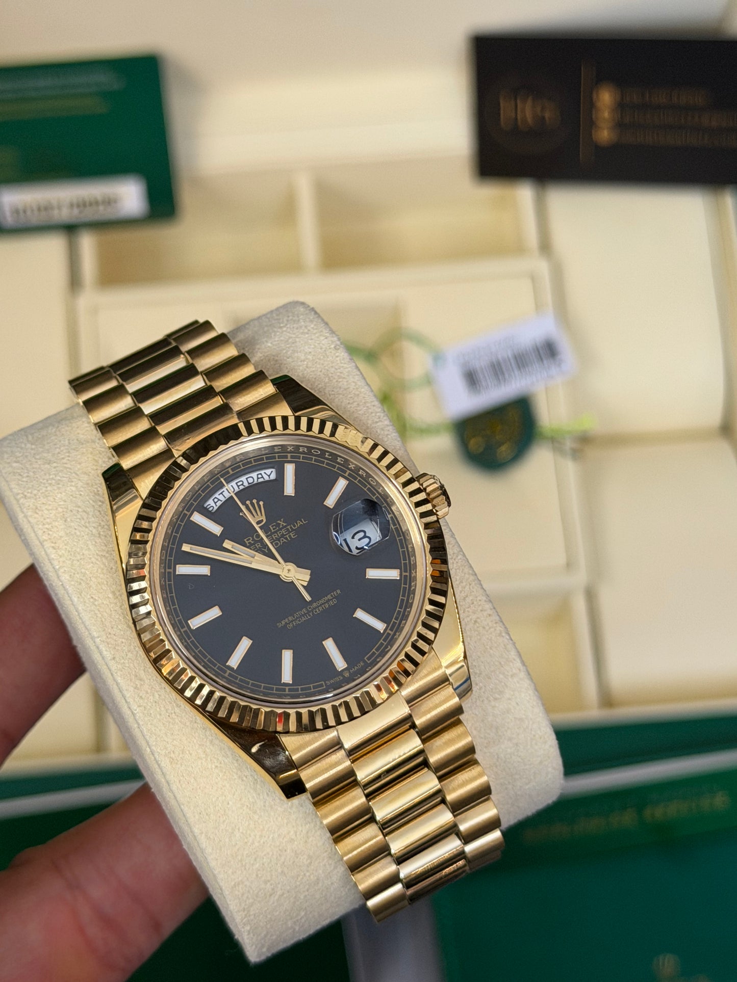 2026 228238 "black" Daydate 40mm