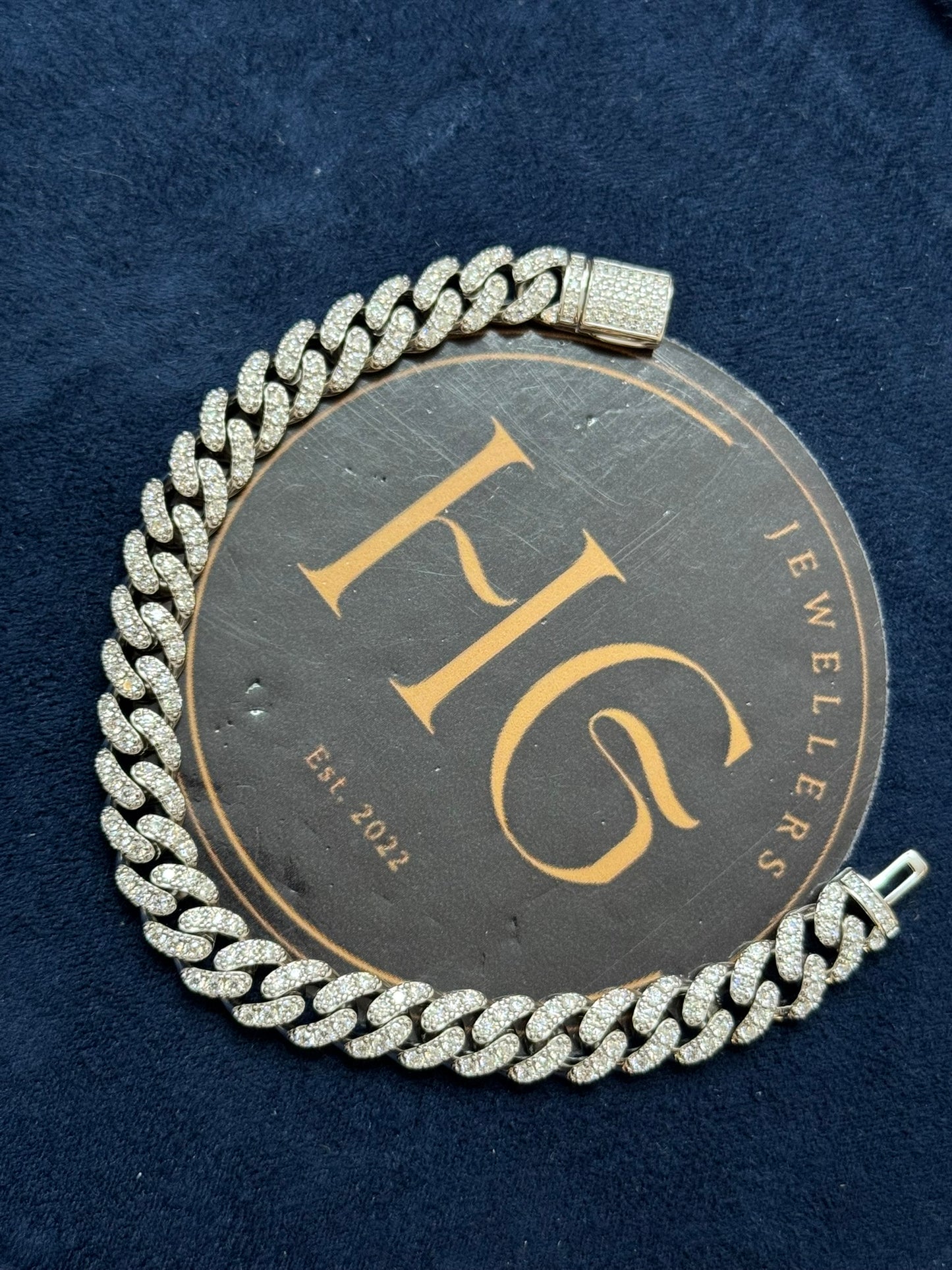 Bubble Cuban Link Bracelet