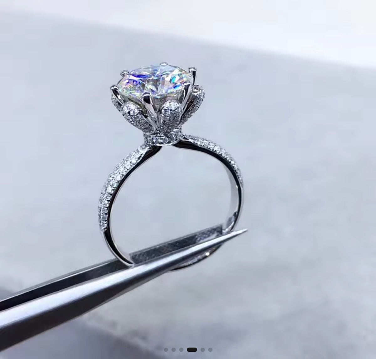 2 CTW “Crown Royale” Solitaire Ring