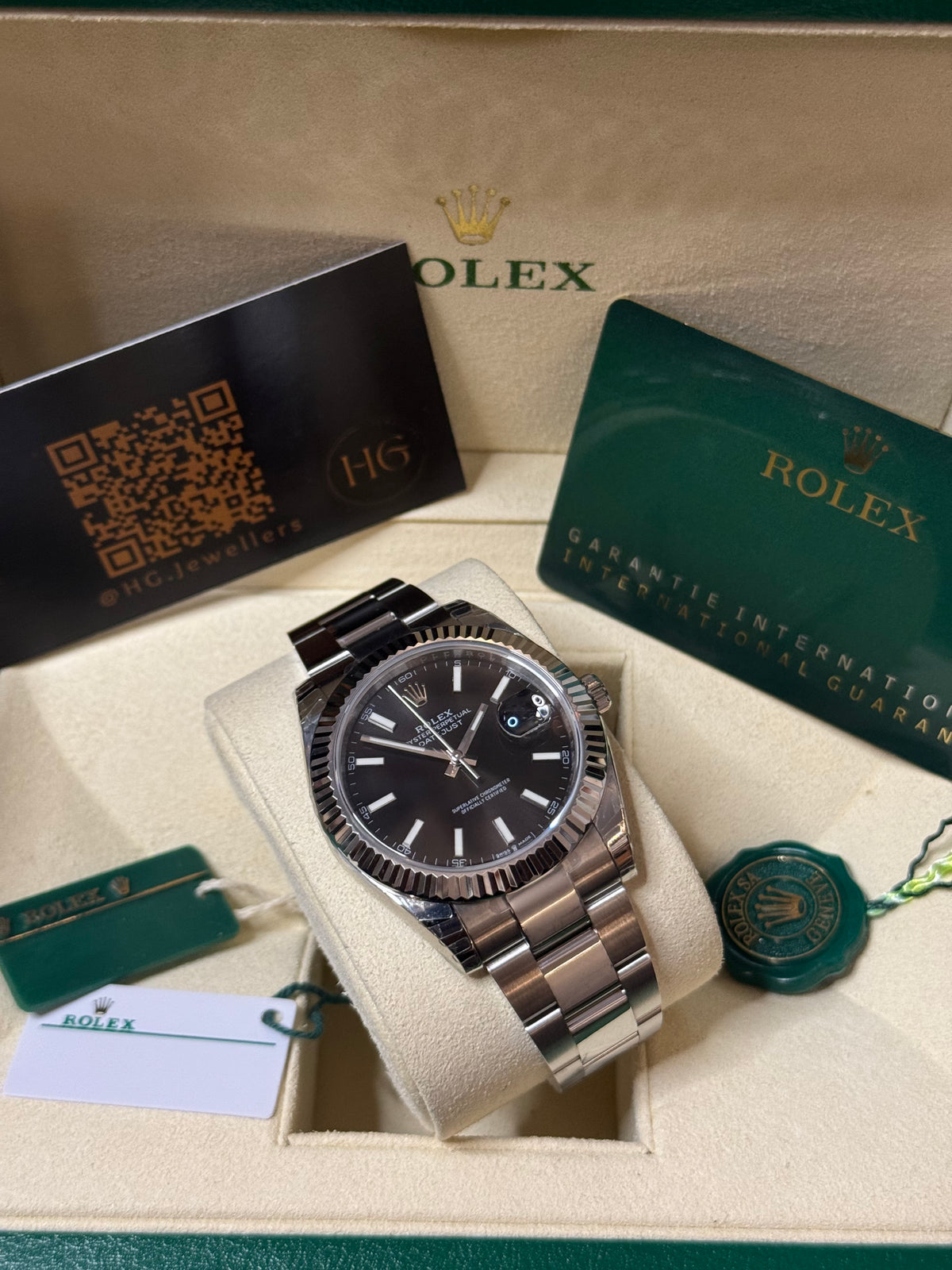2026 126334 “Black” Oyster Fluted 41mm