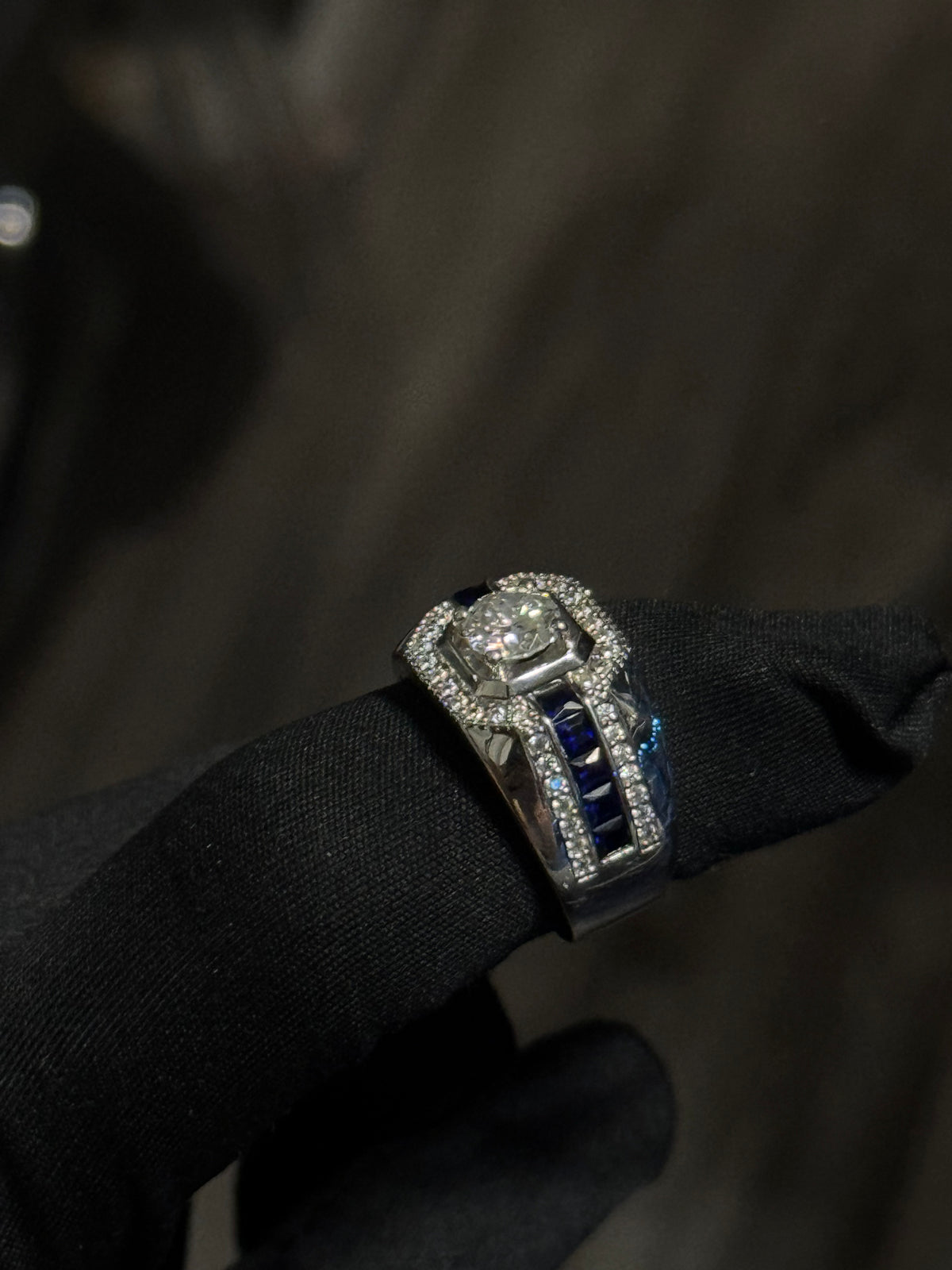 2 CTW “Solidarity September Sapphire” Ring