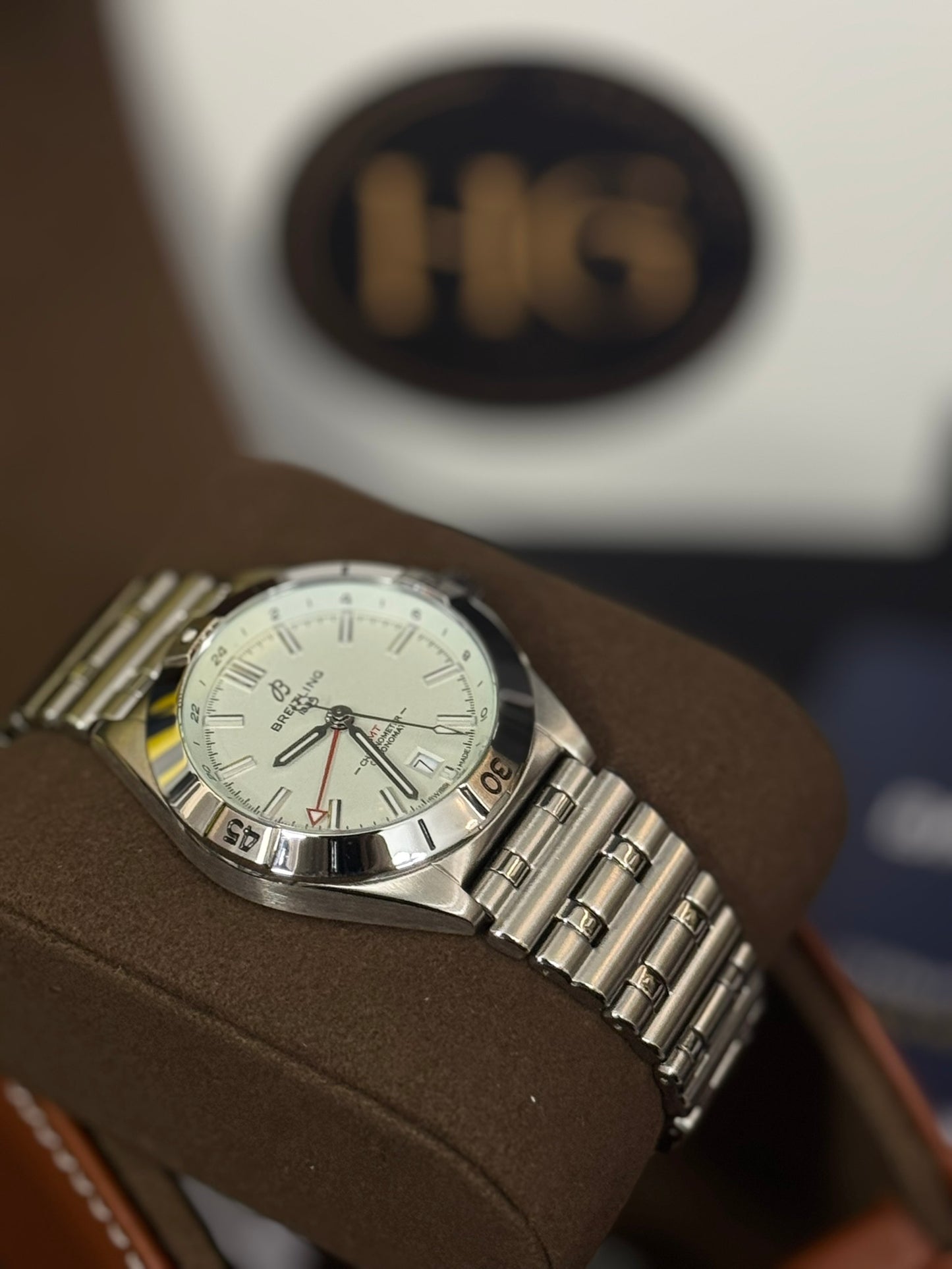 Breatling Chronomat Automatic GMT 40 STEEL