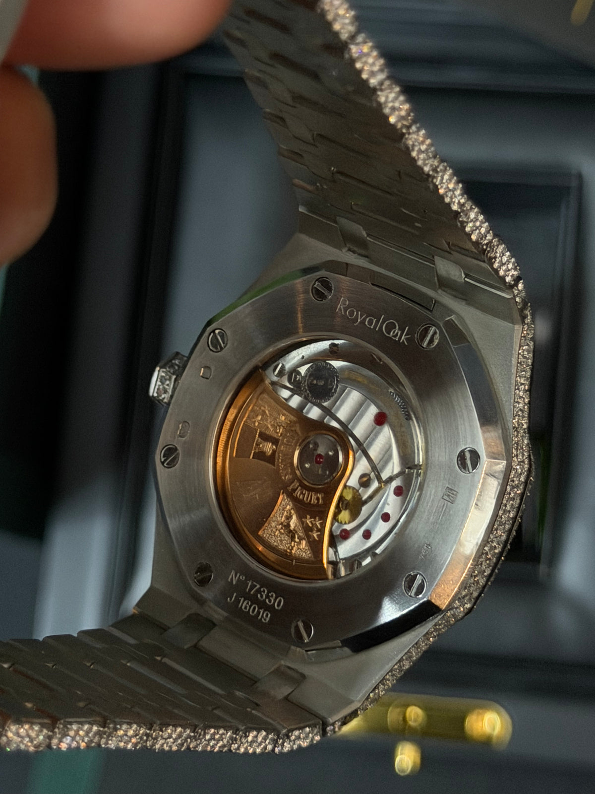2018 15400ST “Honey comb setting” UAE dial 41mm