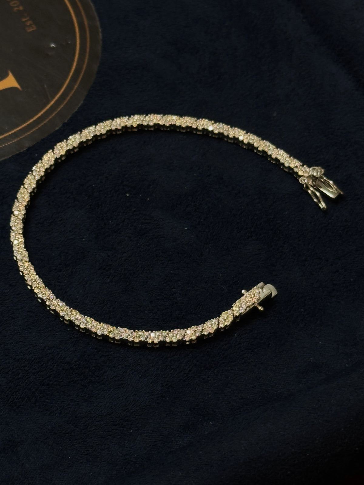 2.5CTW “Marquise Pave” Tennis Bracelet