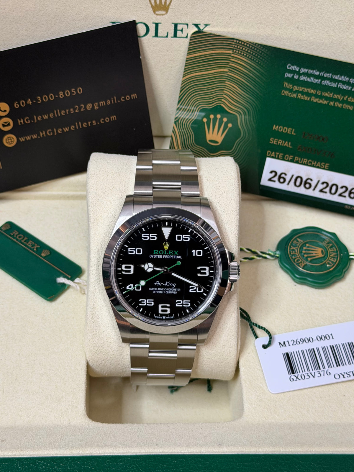 2026 126900 “Black” 40mm