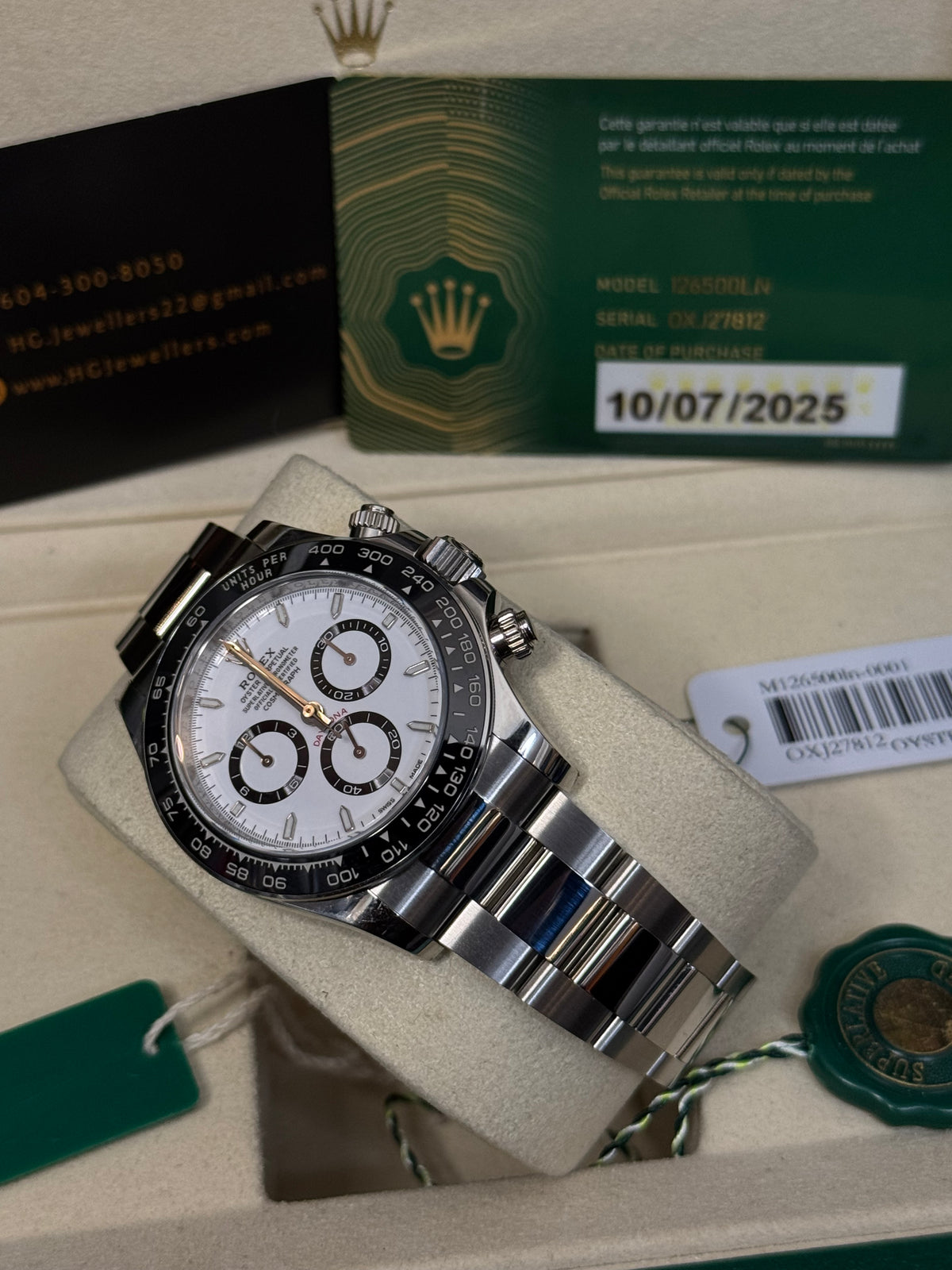 2026 126500LN Daytona “Panda” 40mm