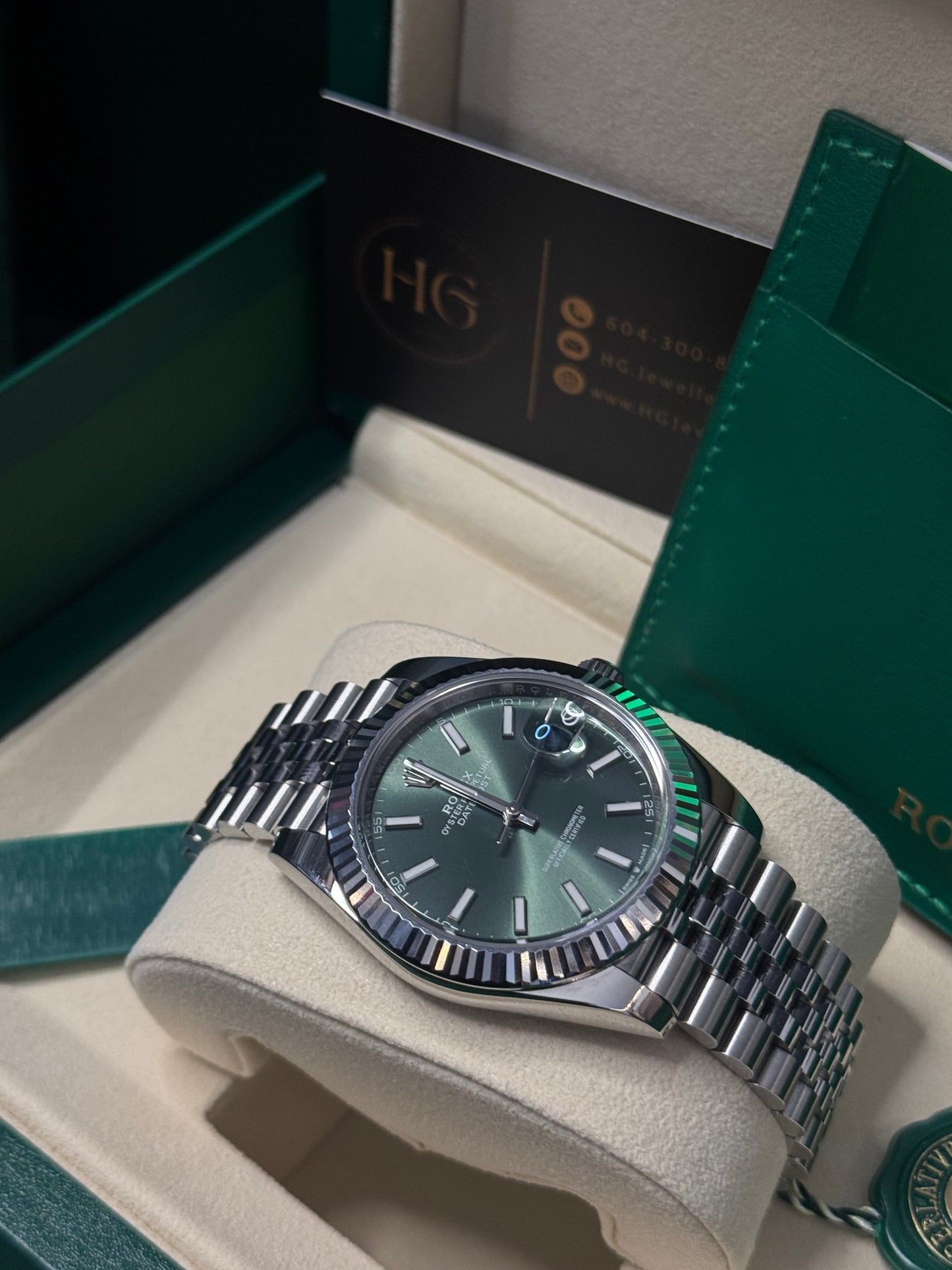2026 126334 “green” 41mm