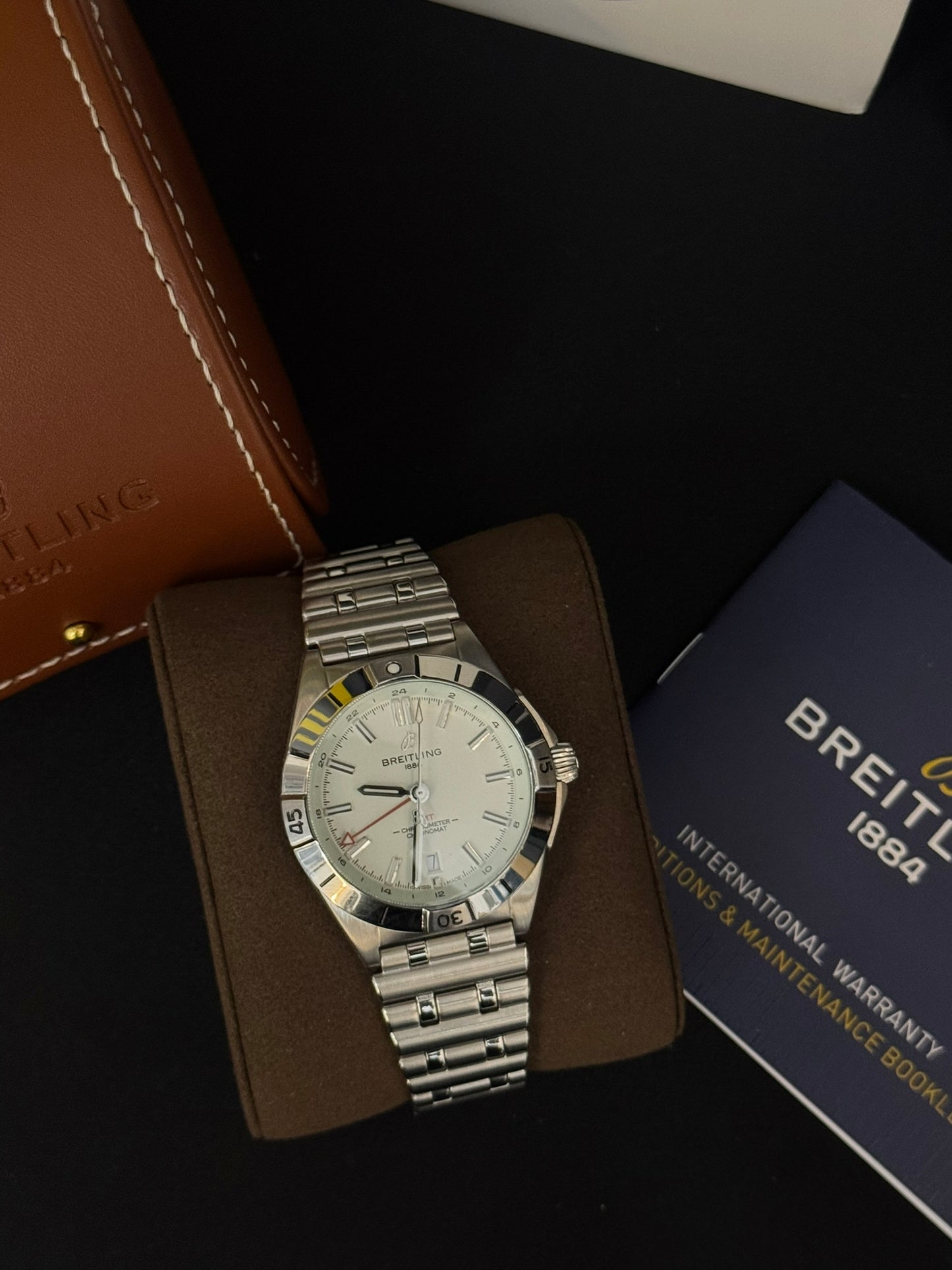 Breatling Chronomat Automatic GMT 40 STEEL