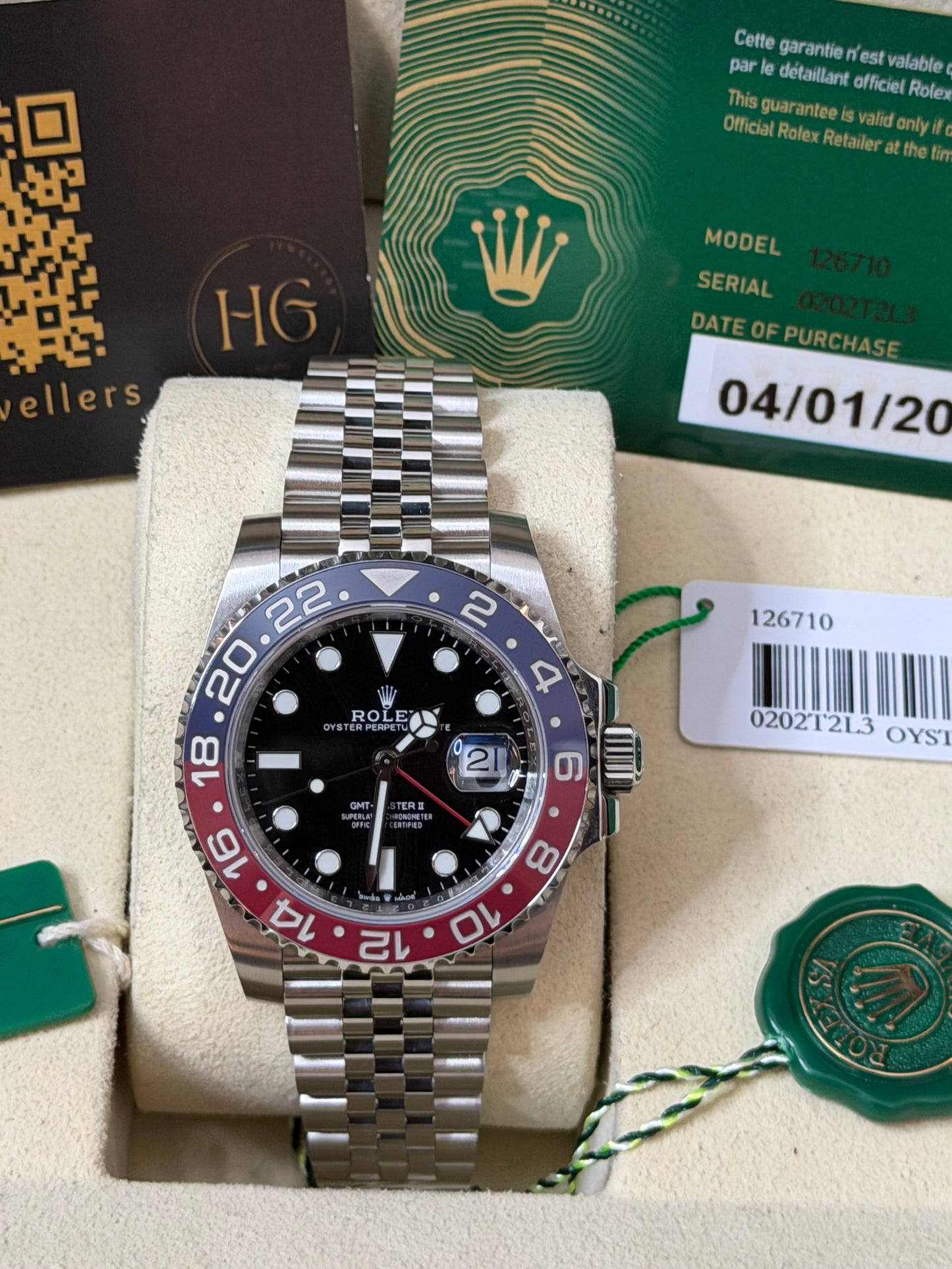 2026 126710BLNO “PEPSI” 40mm