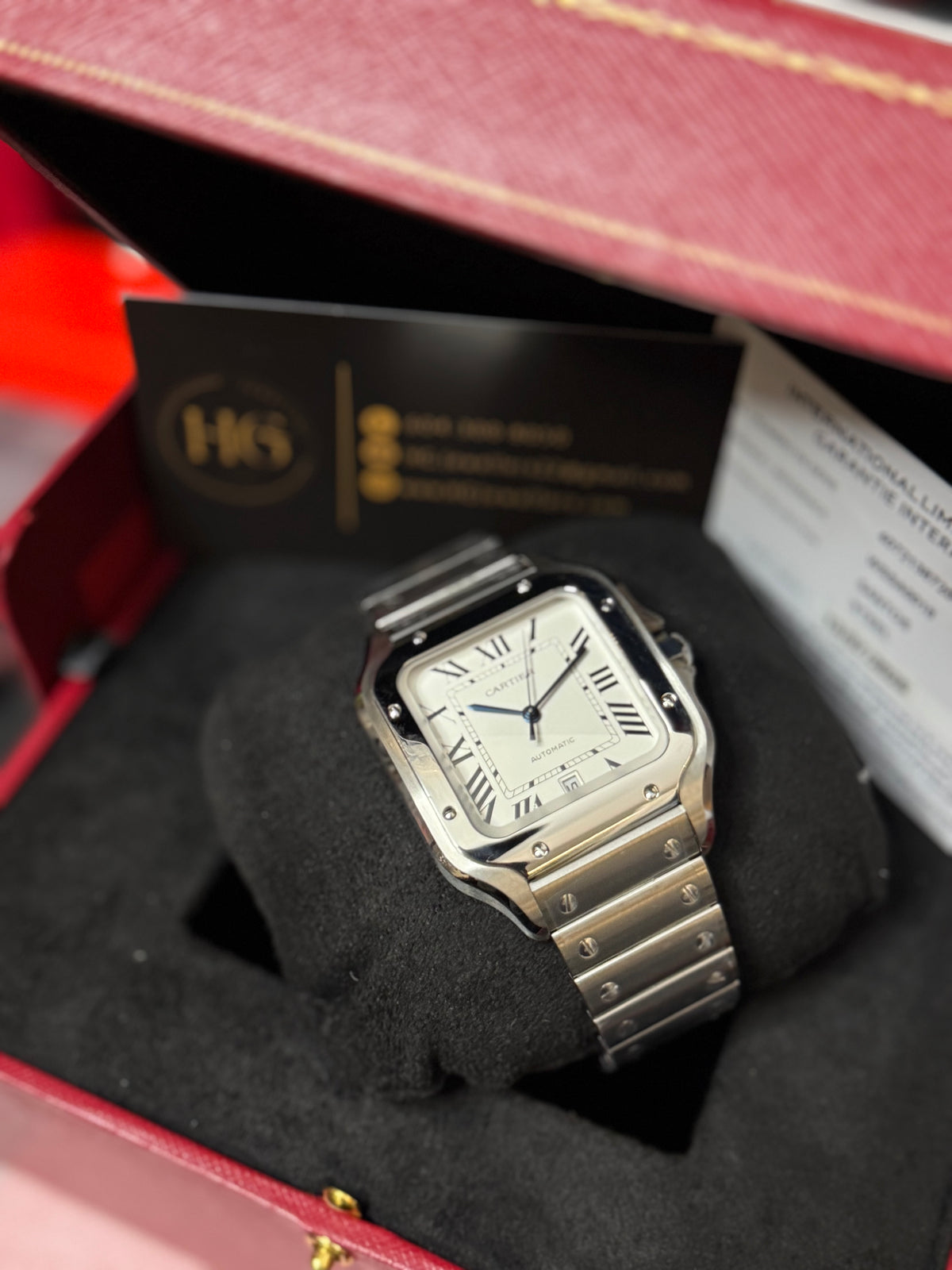 WSSA0018 Santos de Cartier 39mm