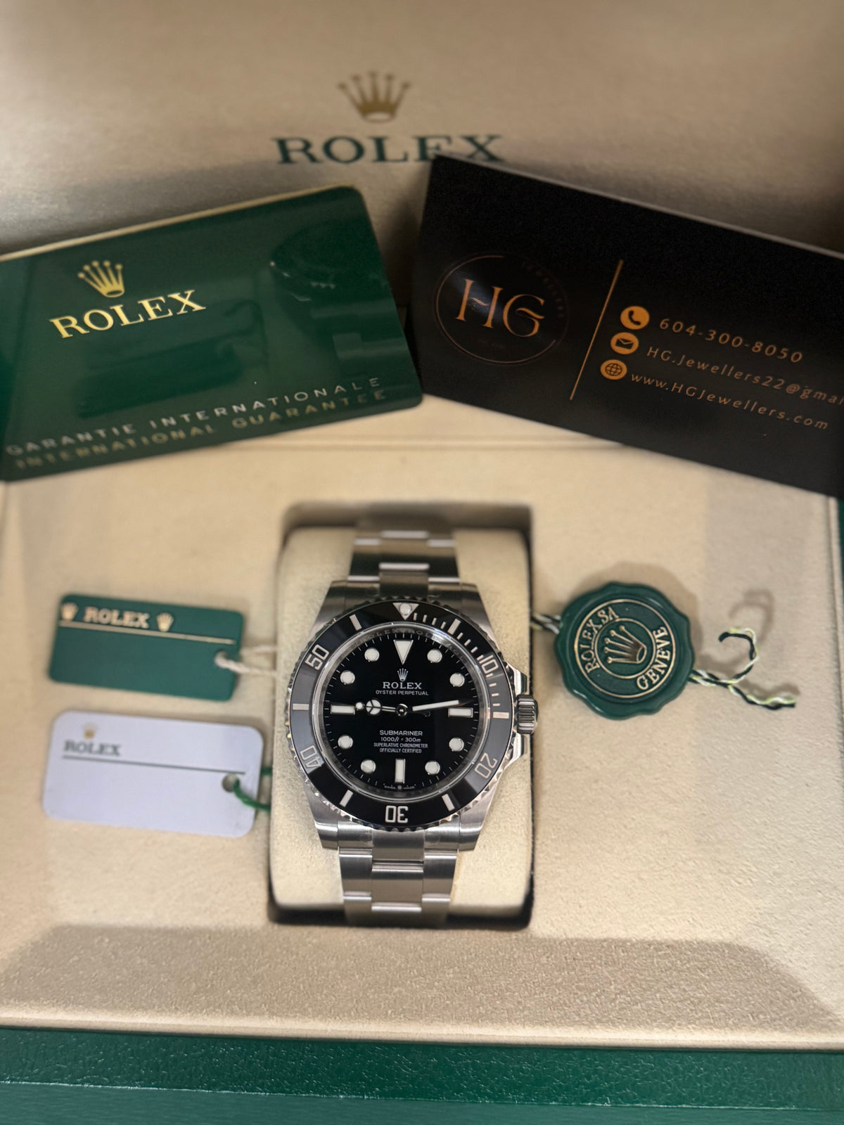2025 124060 “black” no date 41mm