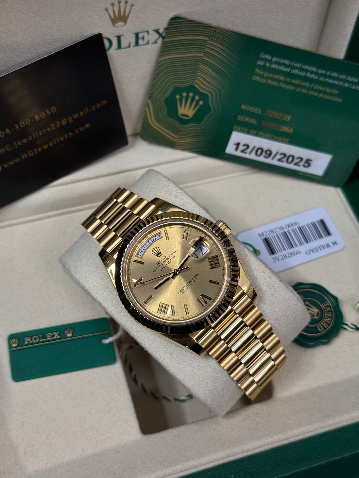 2025 228238 “Champagne” 40mm