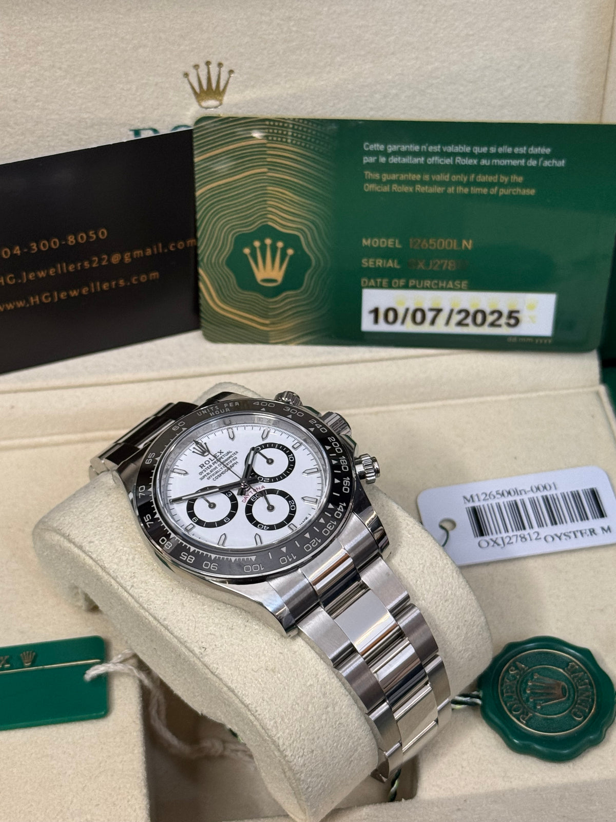 2026 126500LN Daytona “Panda” 40mm