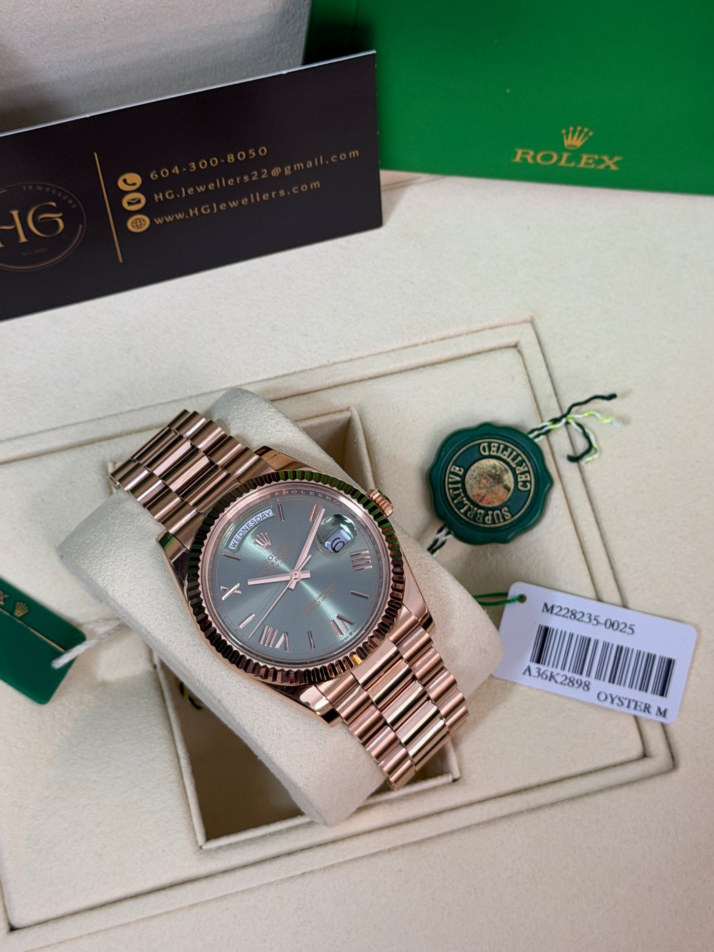 2026 228235 “Olive” 40mm