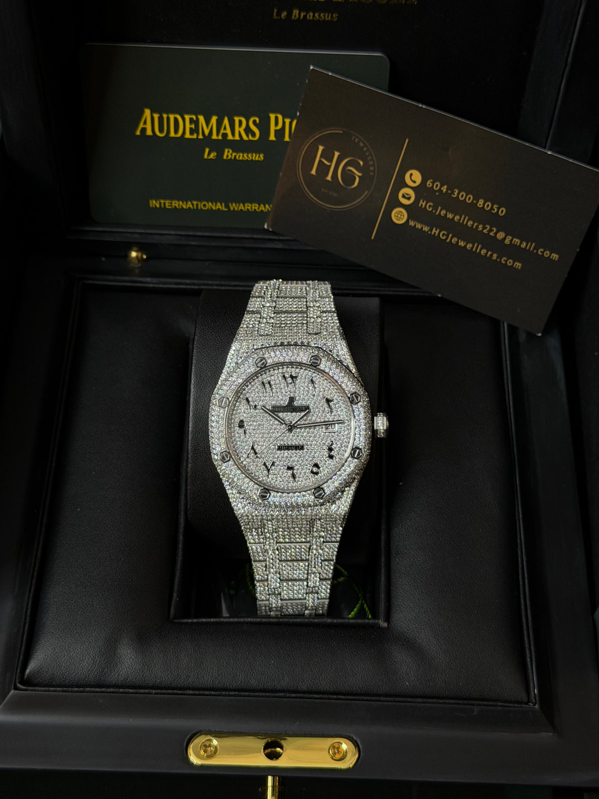 2018 15400ST “Honey comb setting” UAE dial 41mm